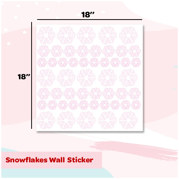Snowflake Mini Wall Art Stickers