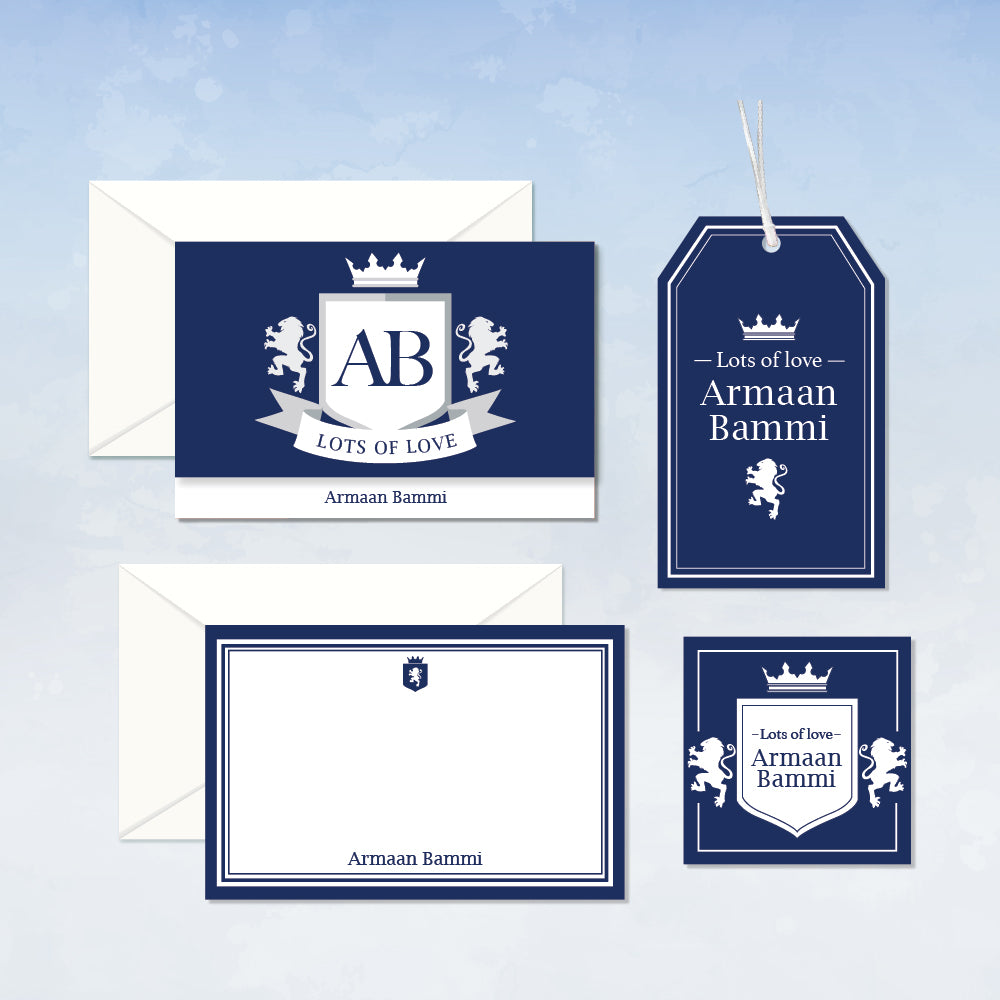 Personalized Stationery Gift Set - Set of 24 or 48