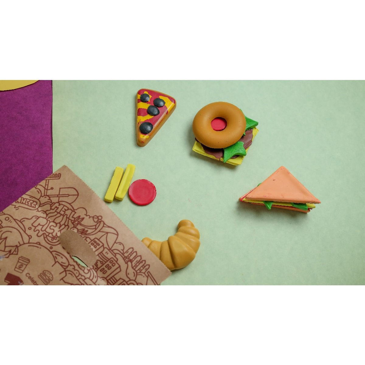 Jumbo Savory Set Of 4 Crayons