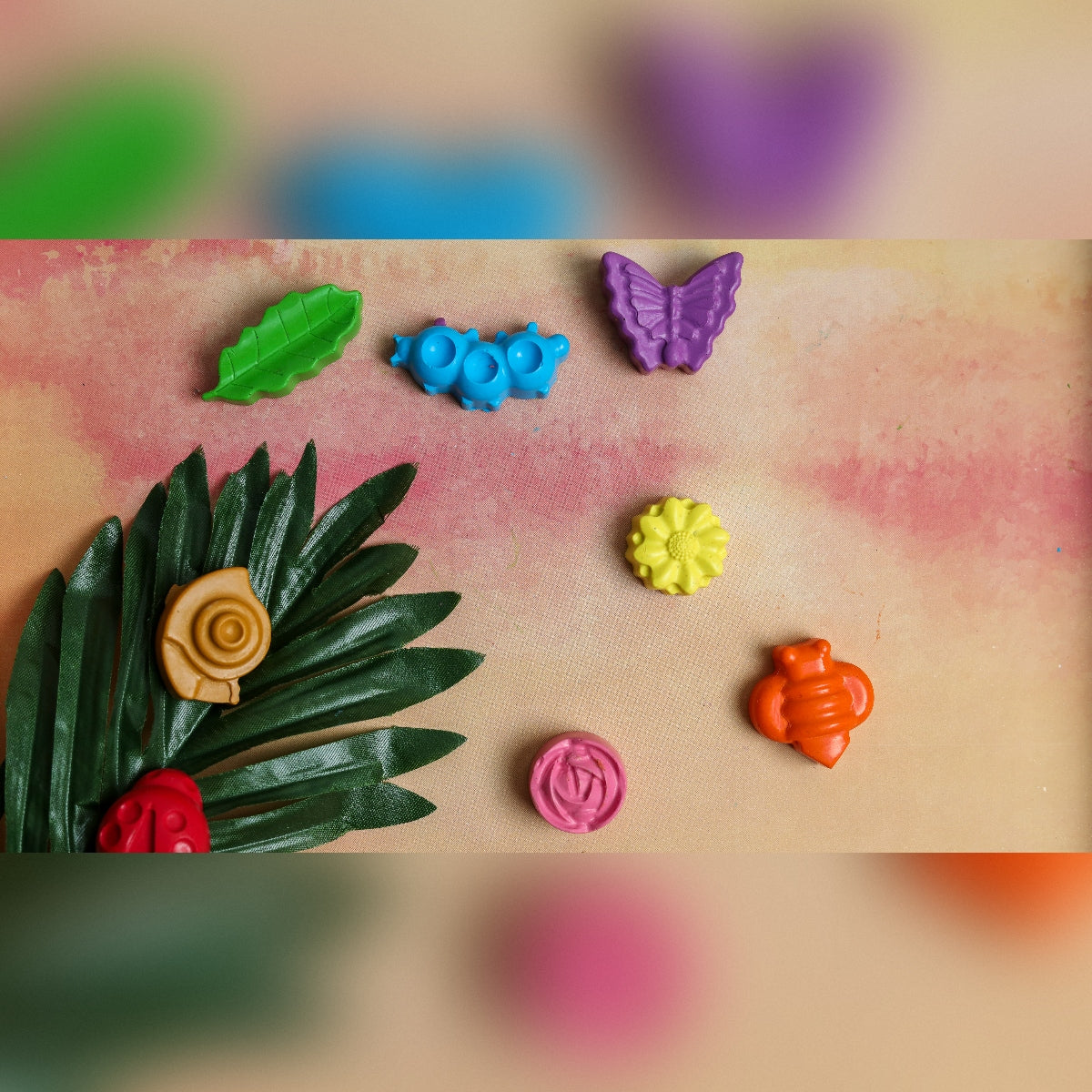 Nature Set of 8 Crayon Colours