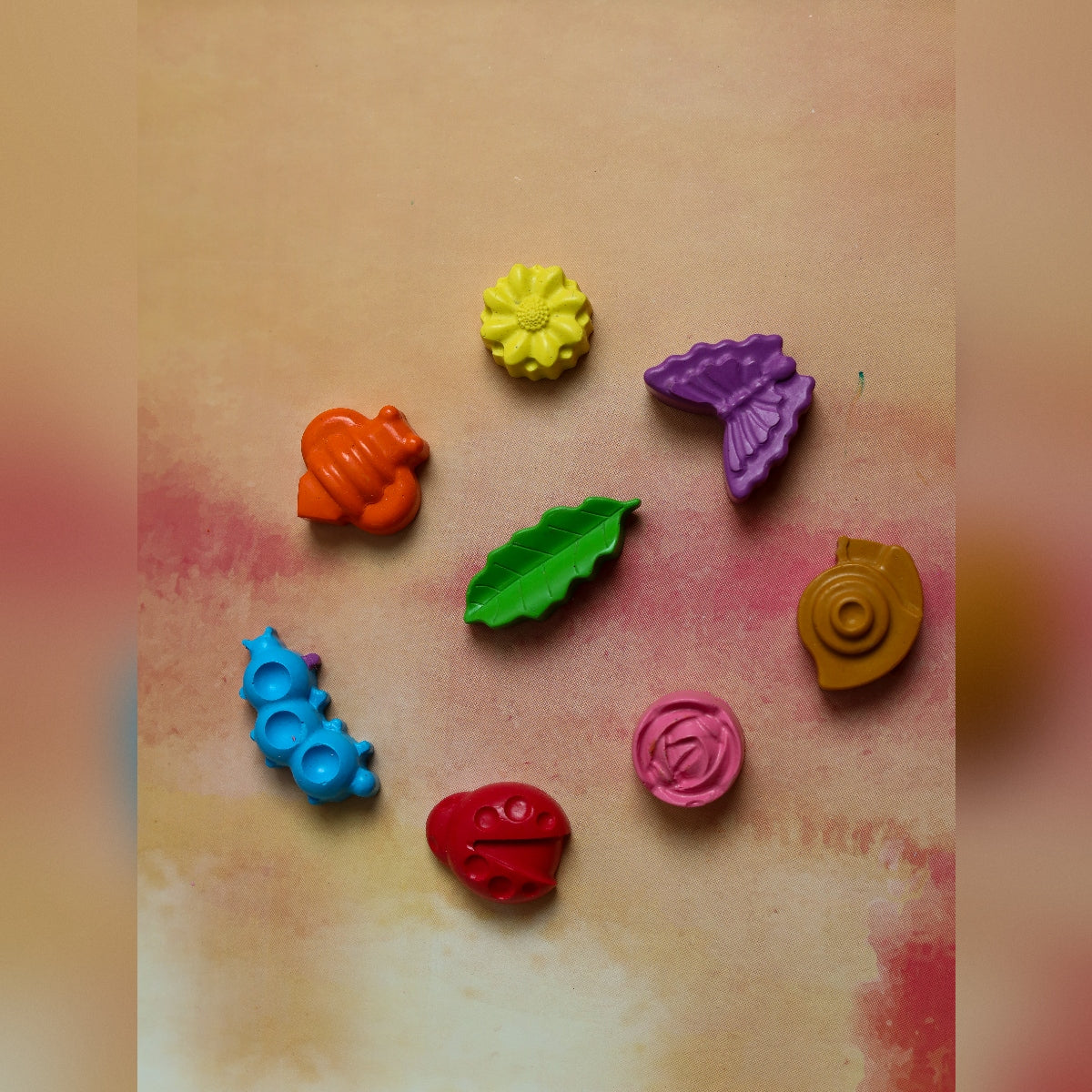 Nature Set of 8 Crayon Colours