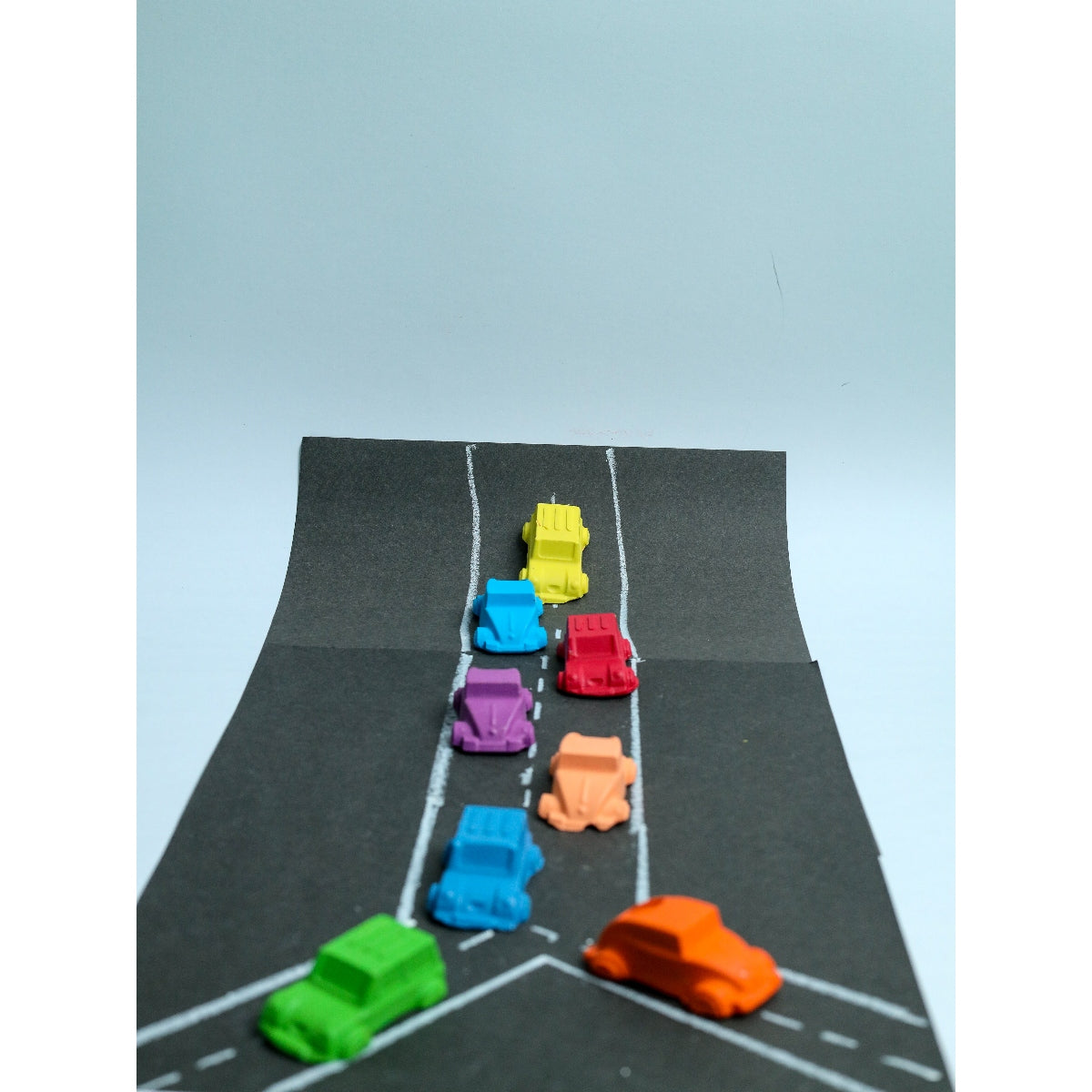 Vintage Cars Set- Set Of 8 Crayons
