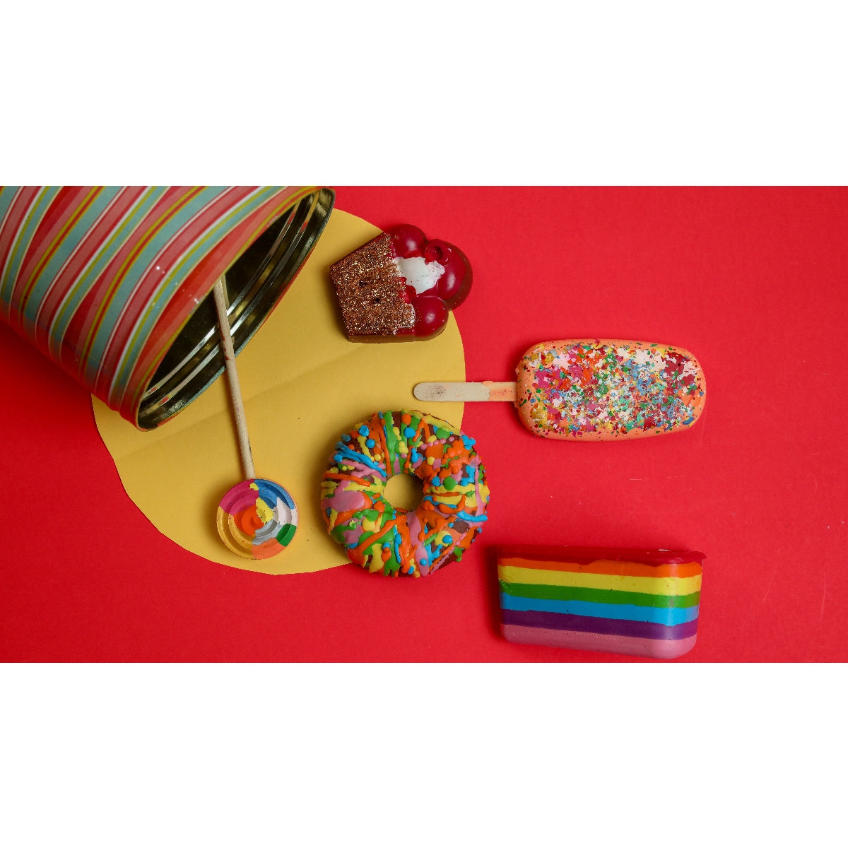 Jumbo Dessert Crayon Set