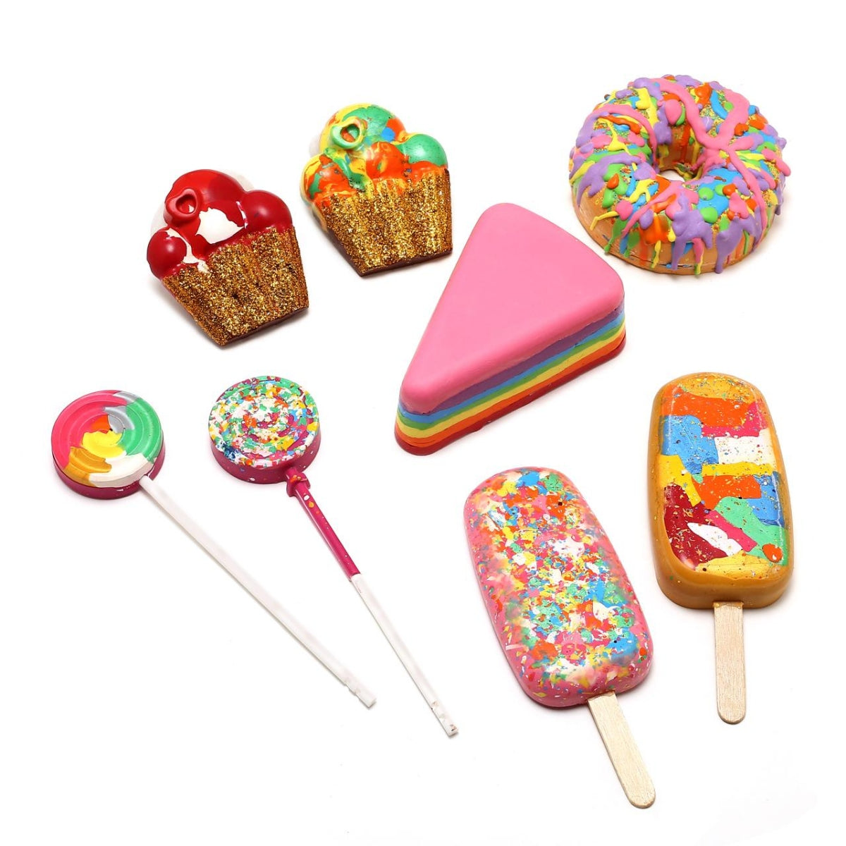 Jumbo Dessert Crayon Set