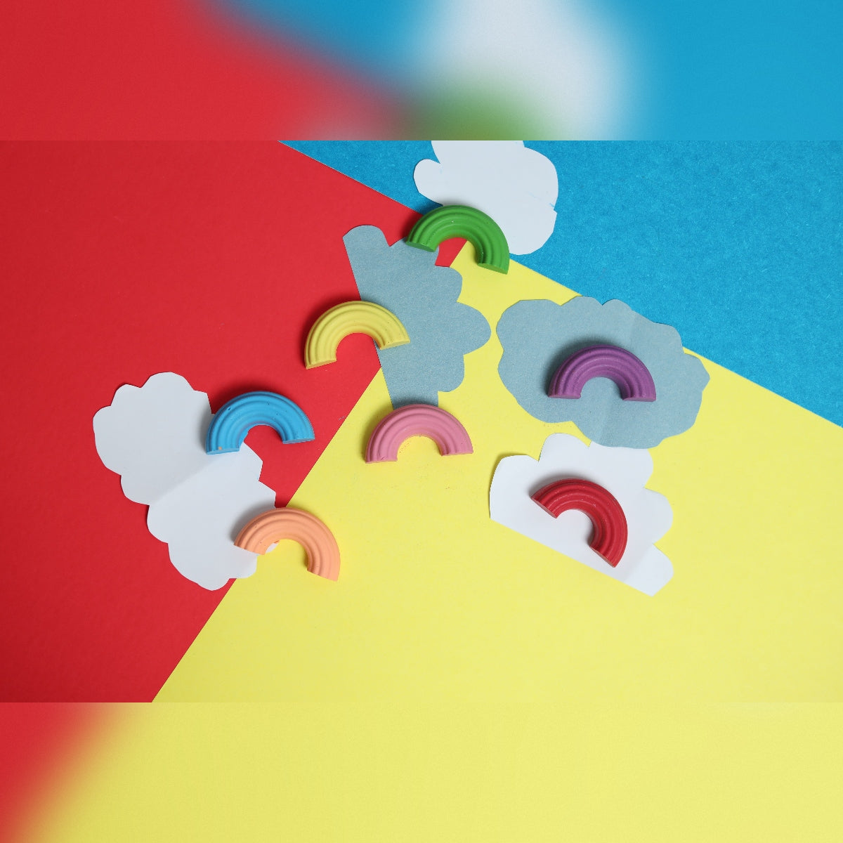 Mini Rainbows Set of 8 Crayon Colours