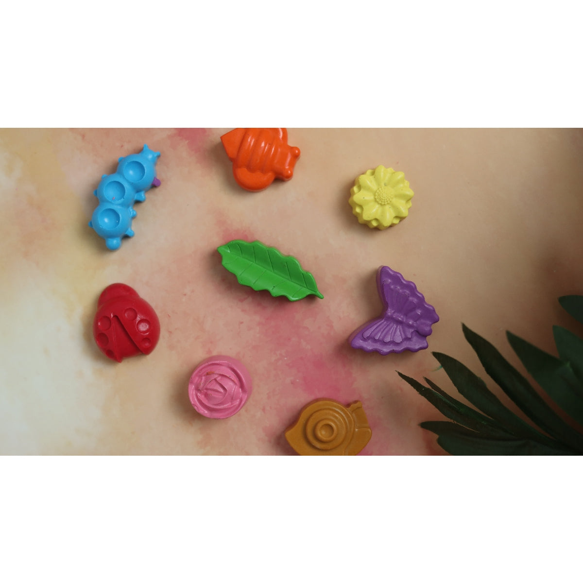 Nature Set of 8 Crayon Colours