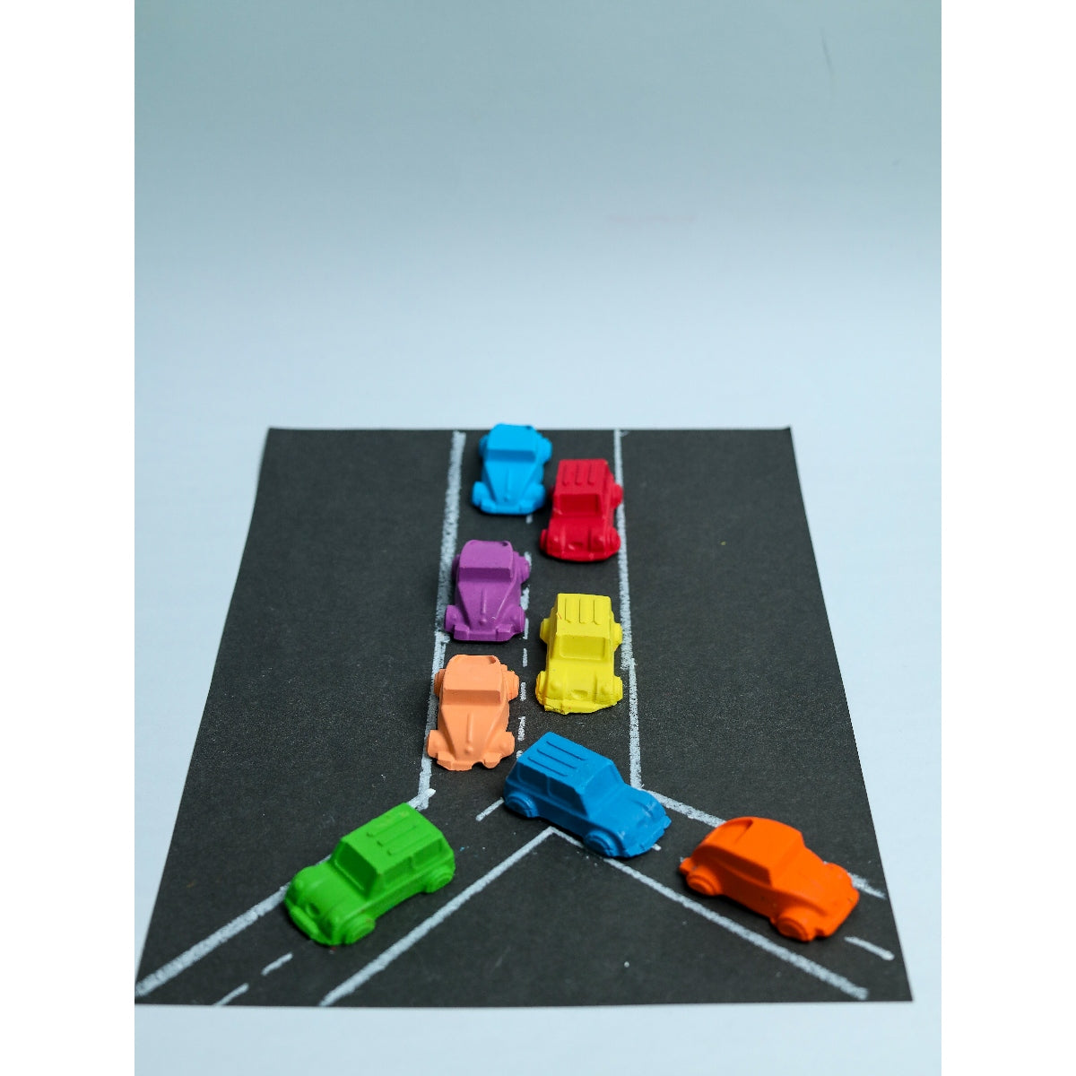 Vintage Cars Set- Set Of 8 Crayons