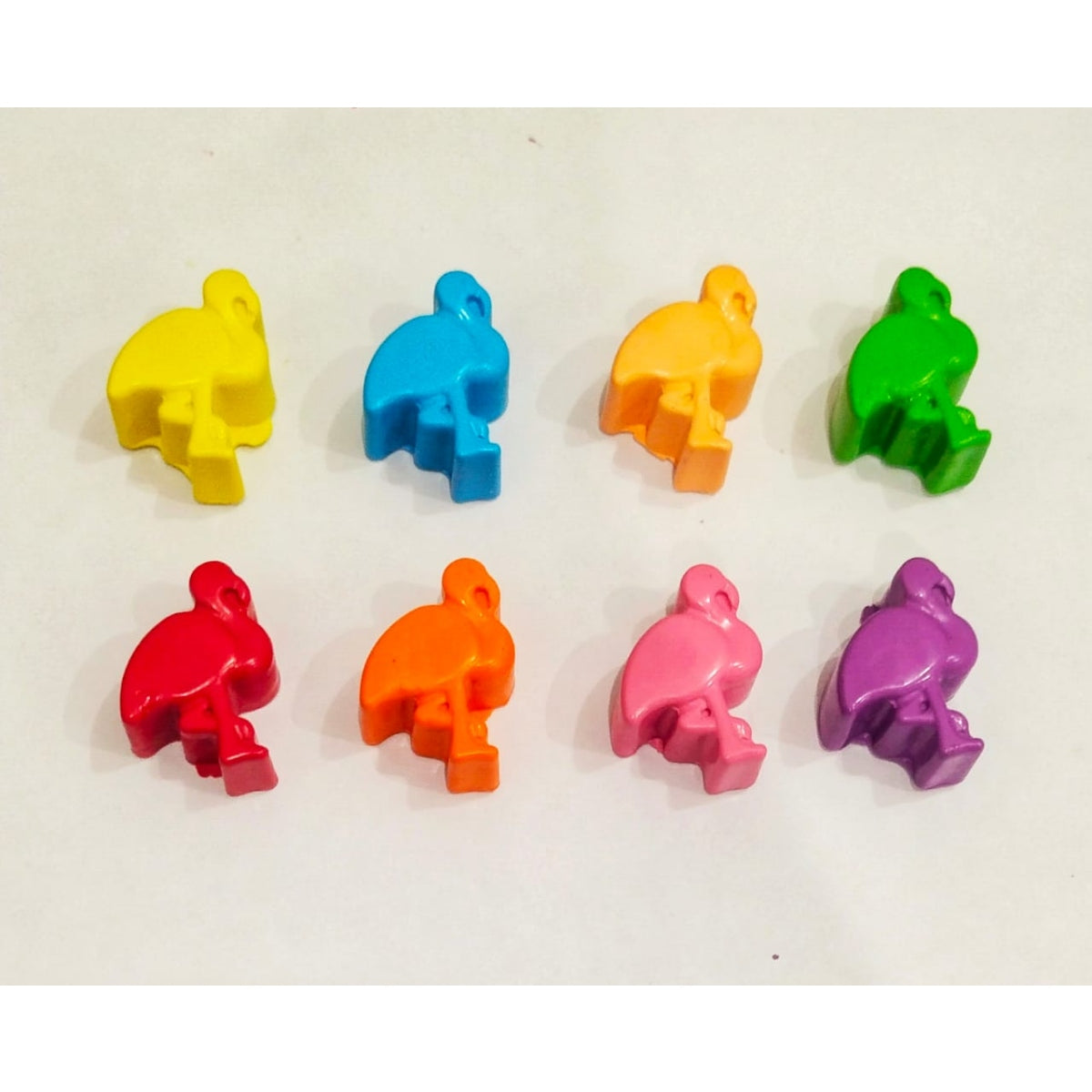 Mini Flamingo Set Of 8 Crayons