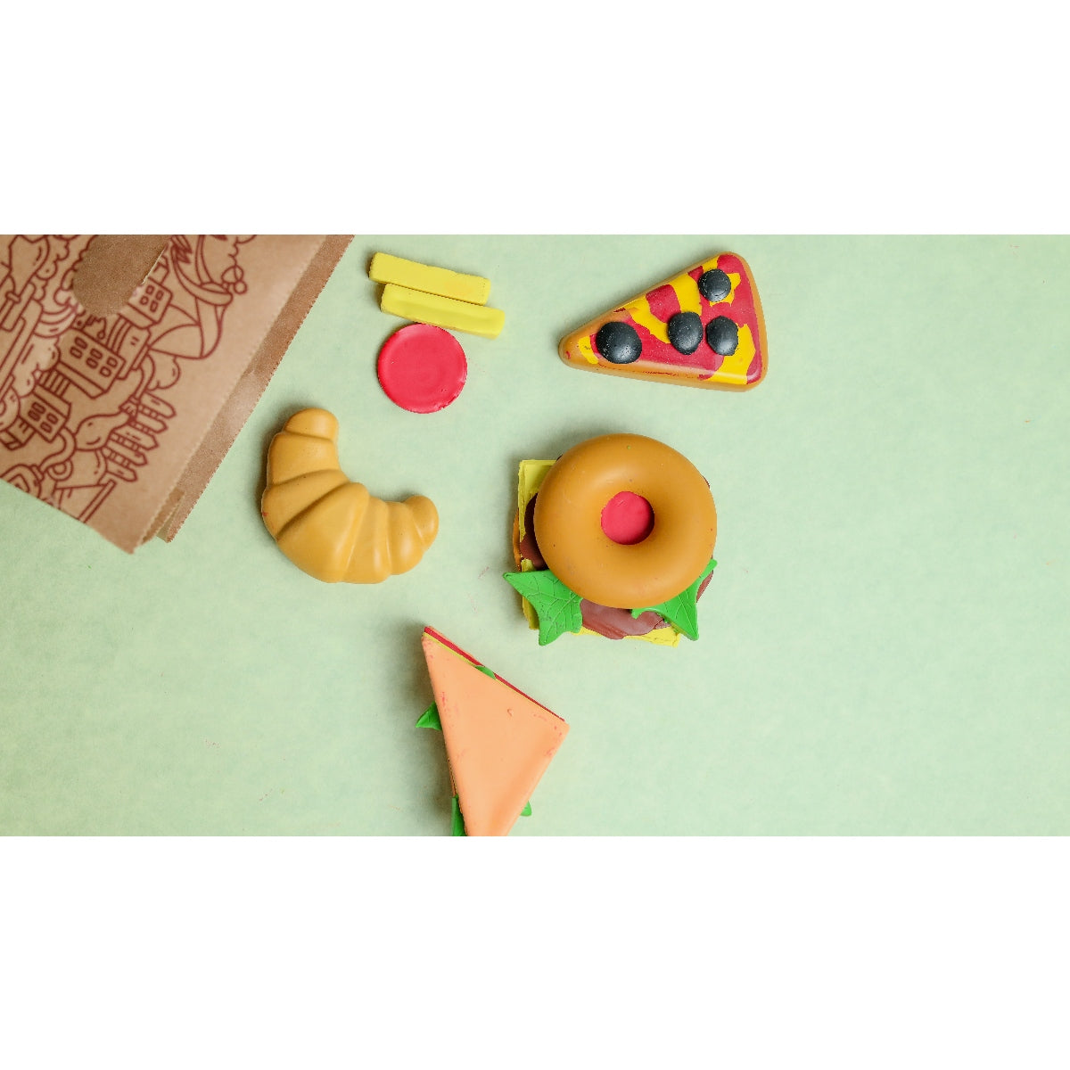 Jumbo Savory Set Of 4 Crayons