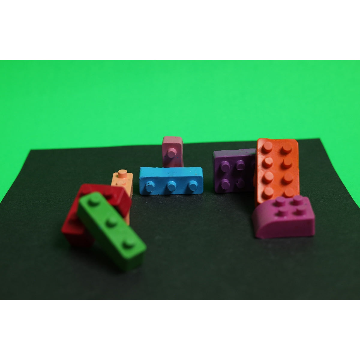 Lego Block Crayons Set Of 8