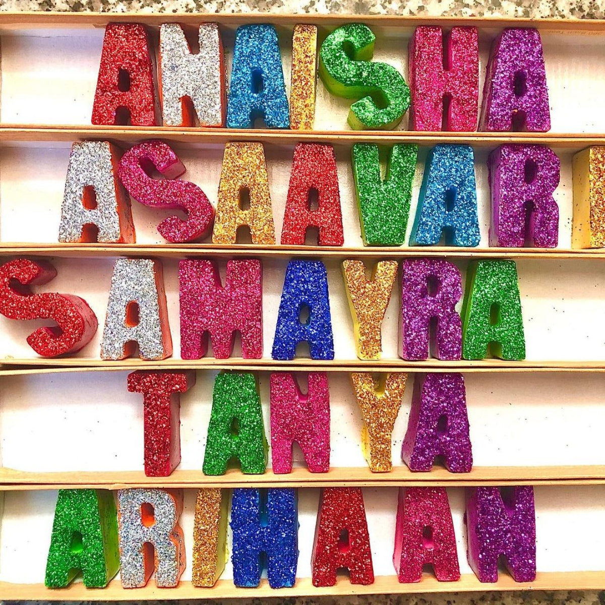 The Glitter Name Krayon