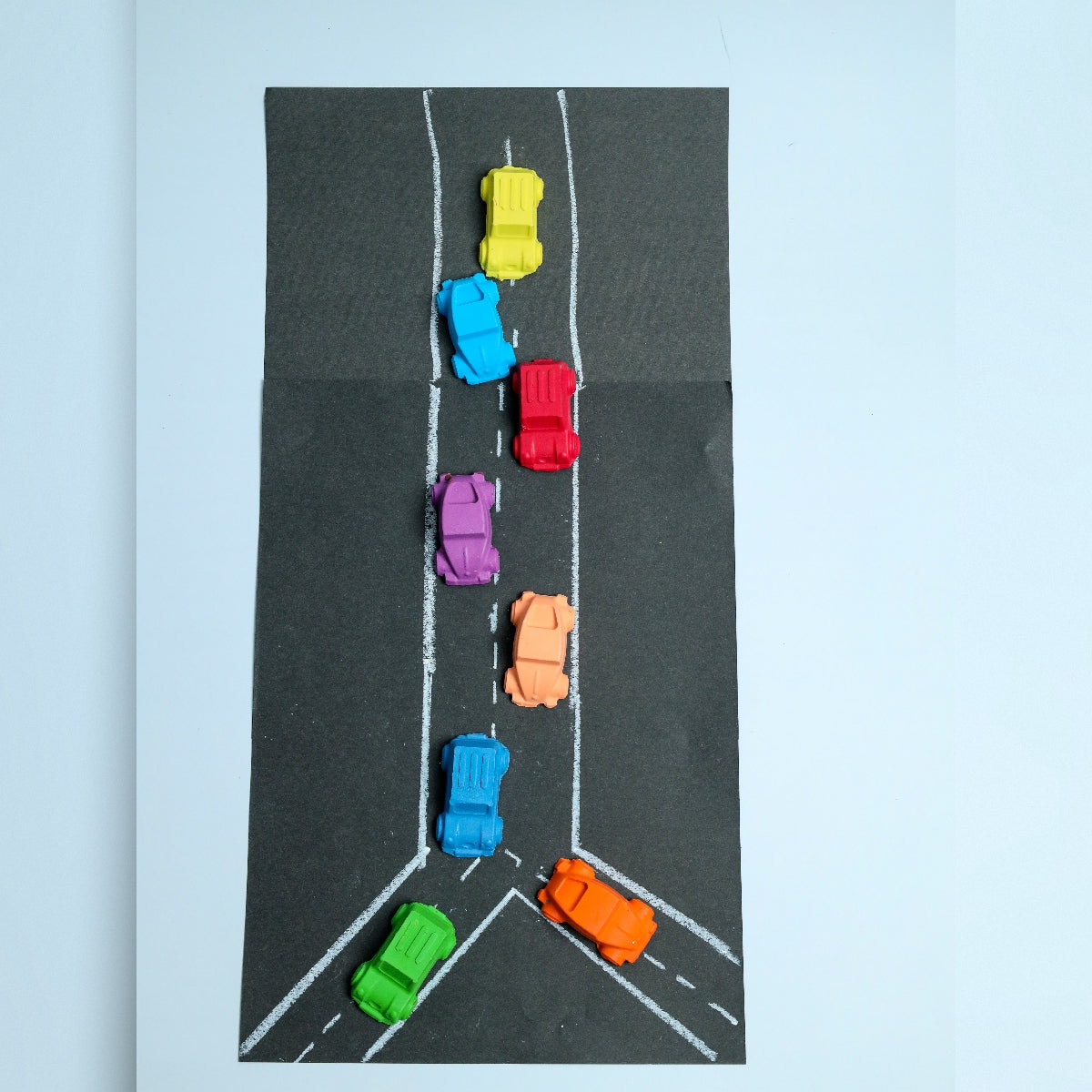 Vintage Cars Set- Set Of 8 Crayons