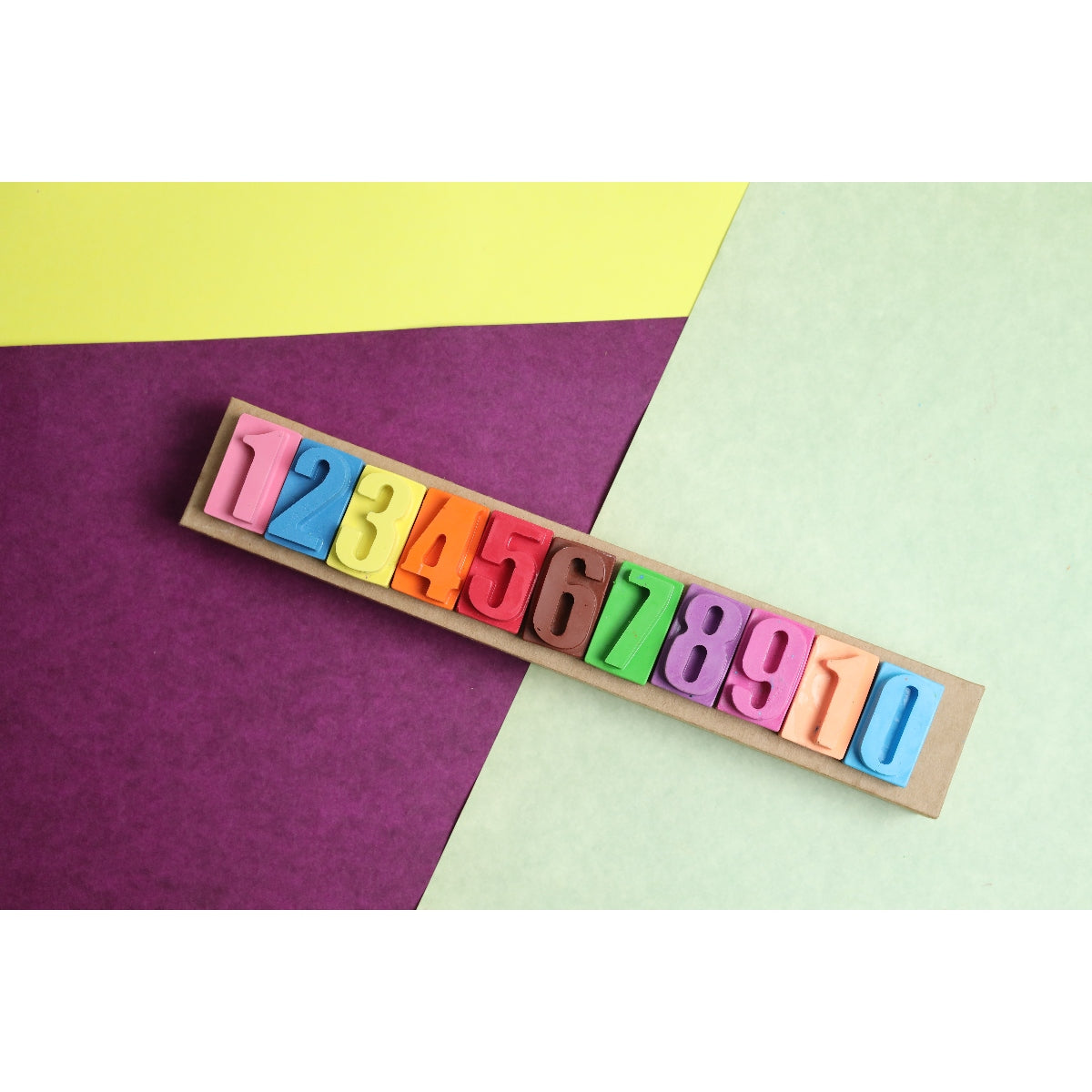 The Number Crayon Set 1-10