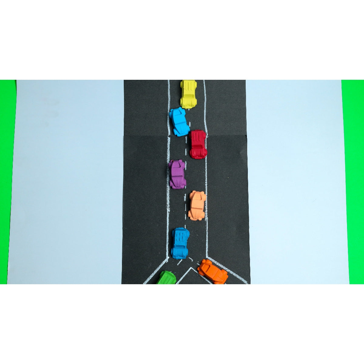 Vintage Cars Set- Set Of 8 Crayons