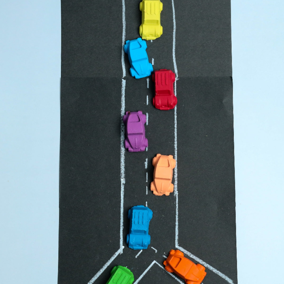 Vintage Cars Set- Set Of 8 Crayons