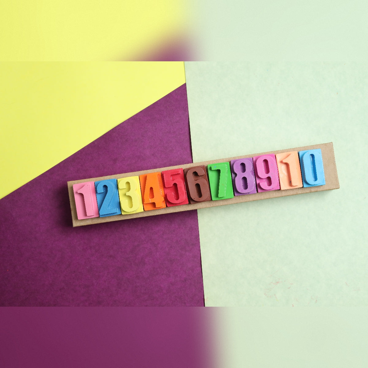 The Number Crayon Set 1-10