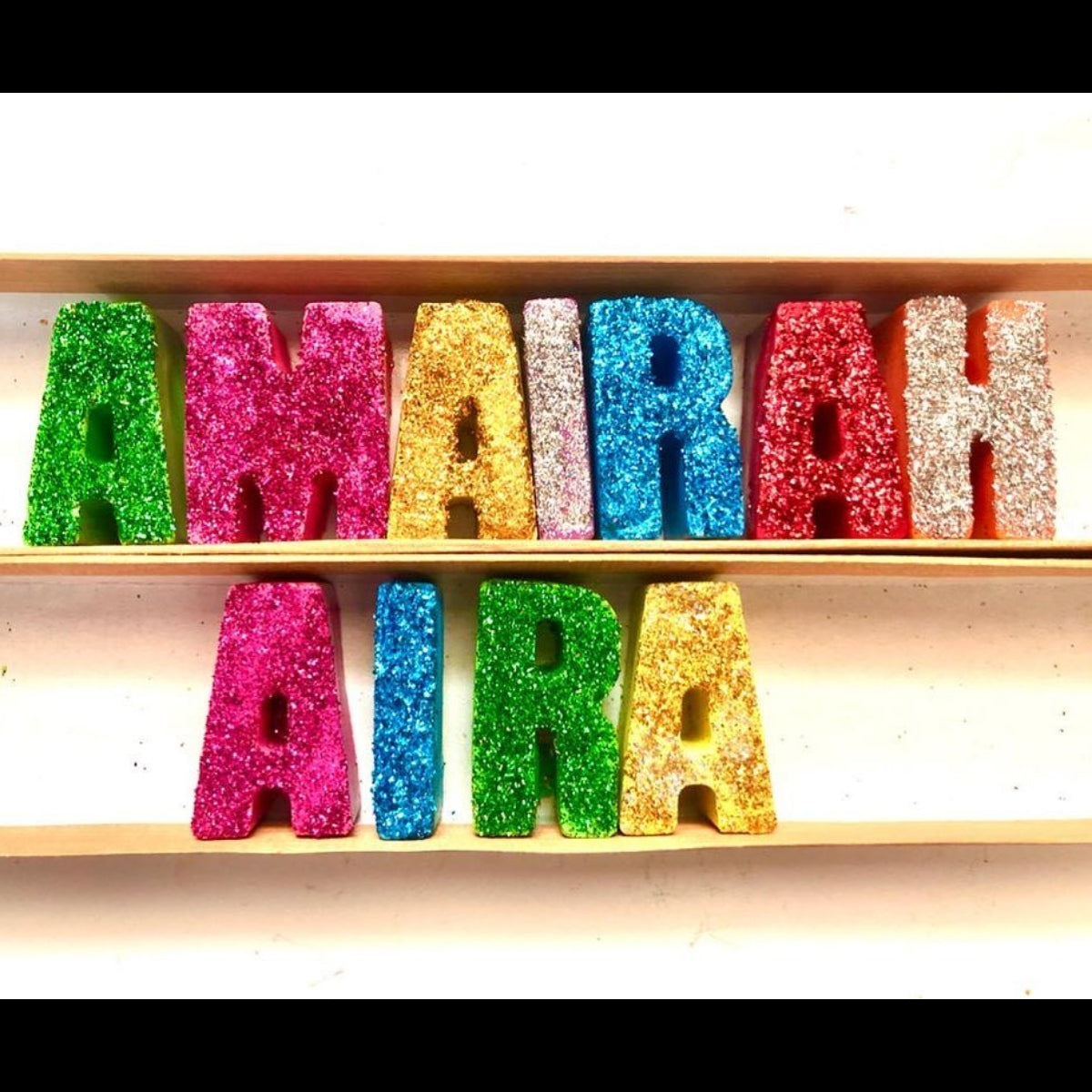 The Glitter Name Krayon