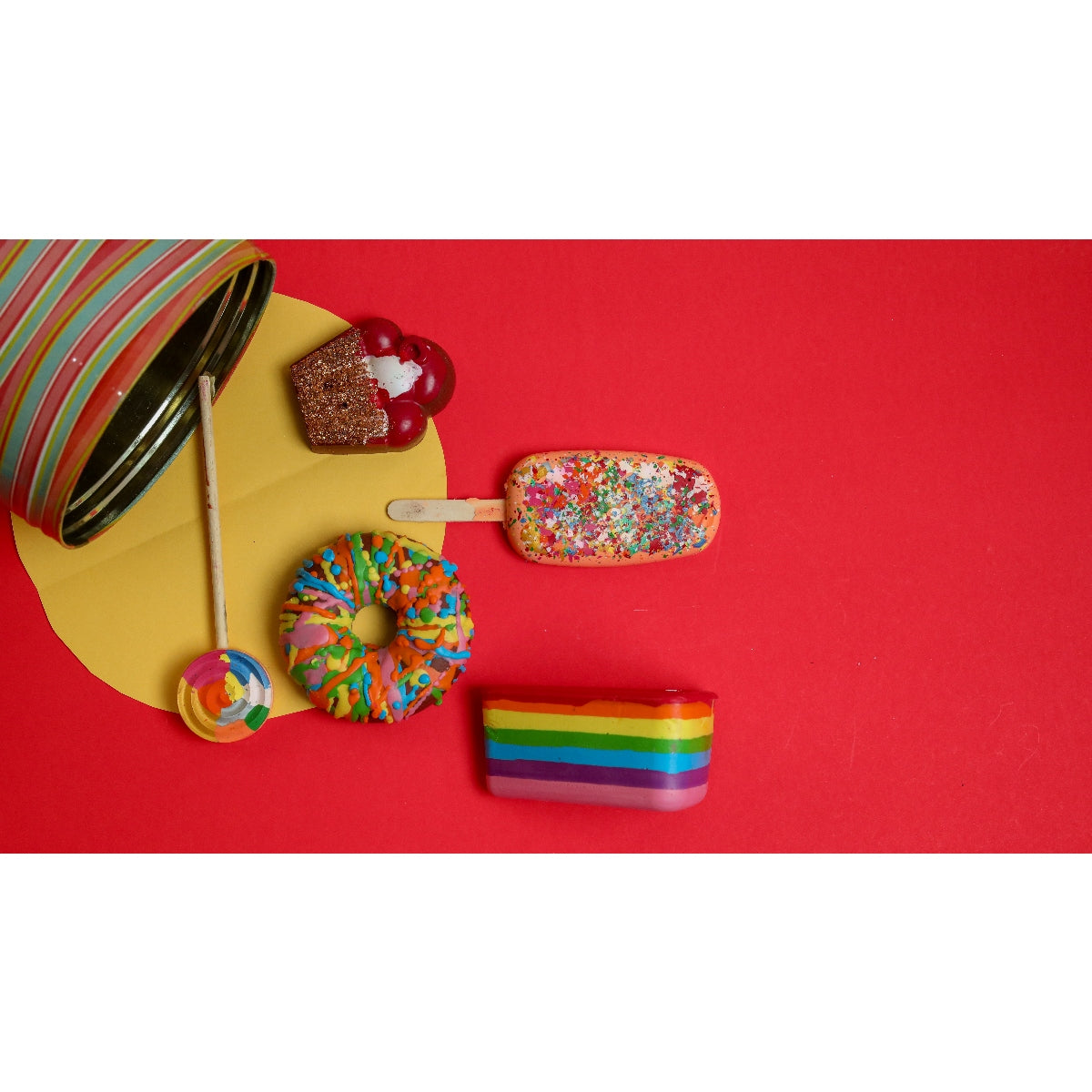 Jumbo Dessert Crayon Set