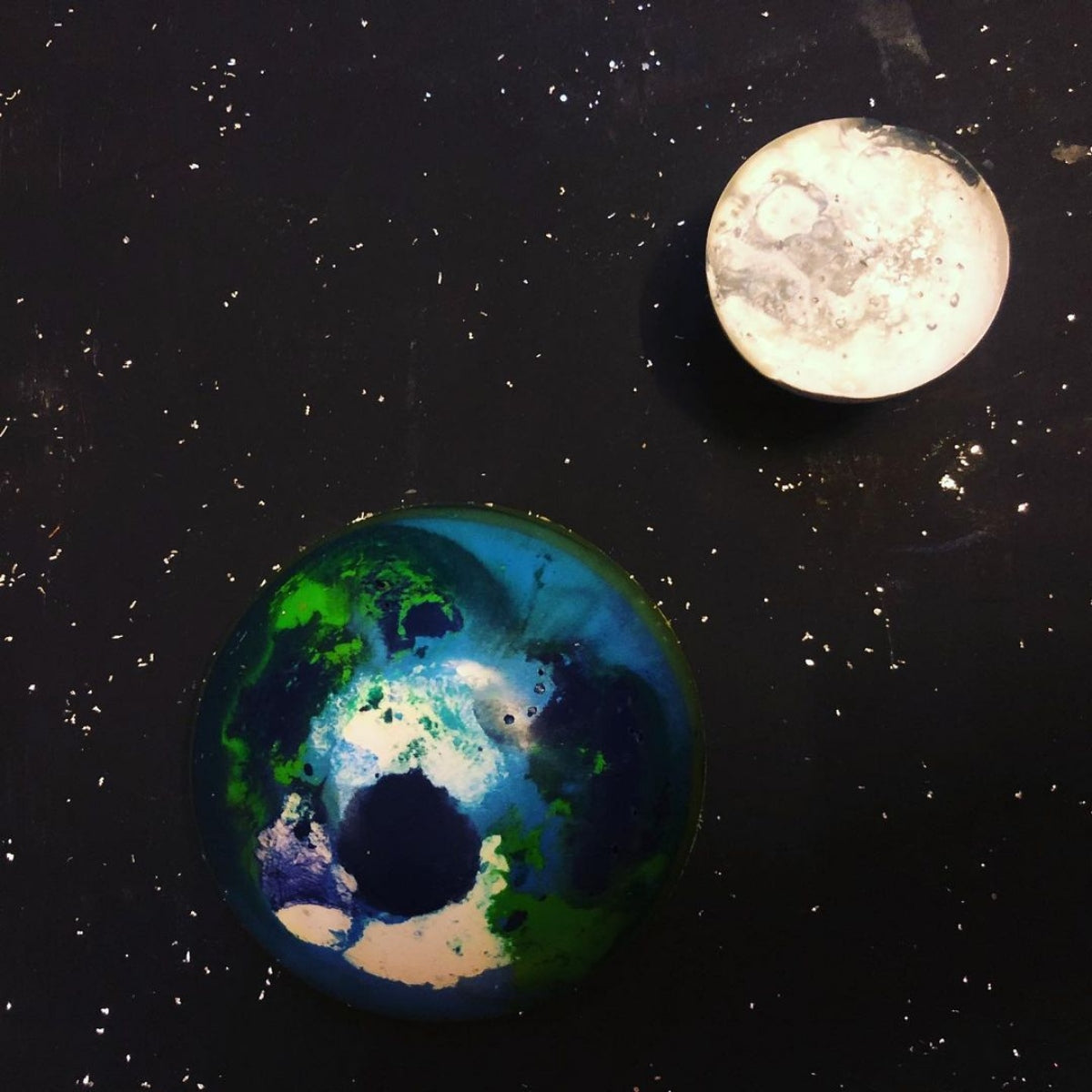 The Space Set Of 6 Crayons