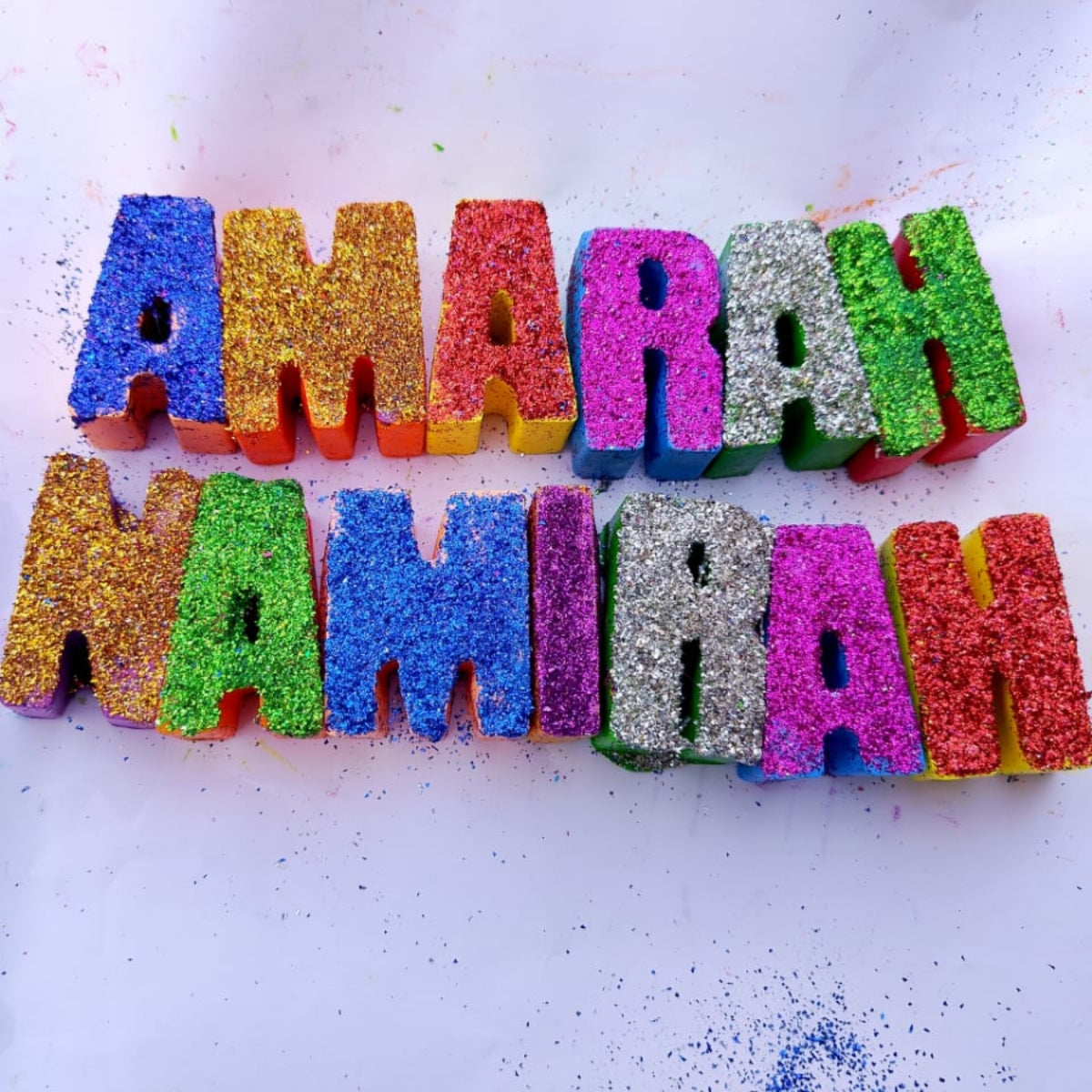 The Glitter Name Krayon