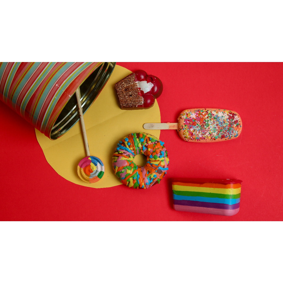 Jumbo Dessert Crayon Set