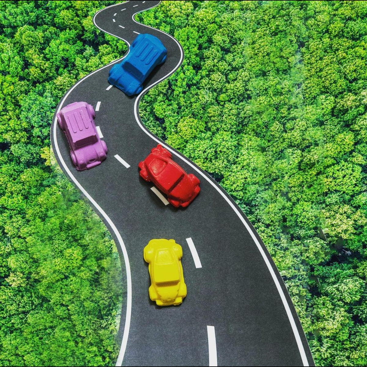 Vintage Cars Set- Set Of 8 Crayons