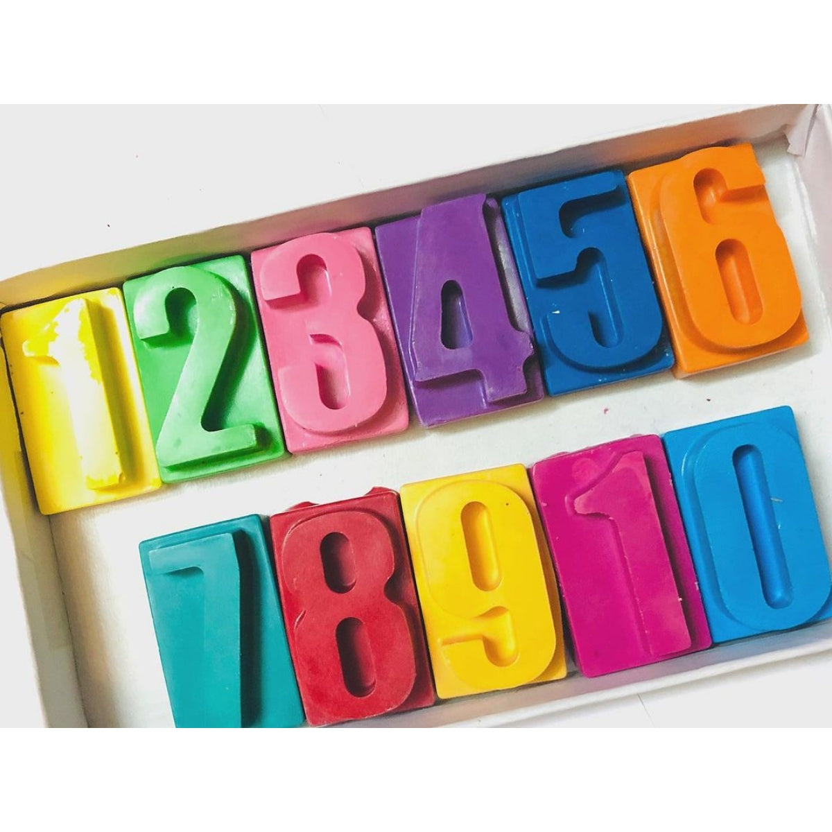 The Number Crayon Set 1-10