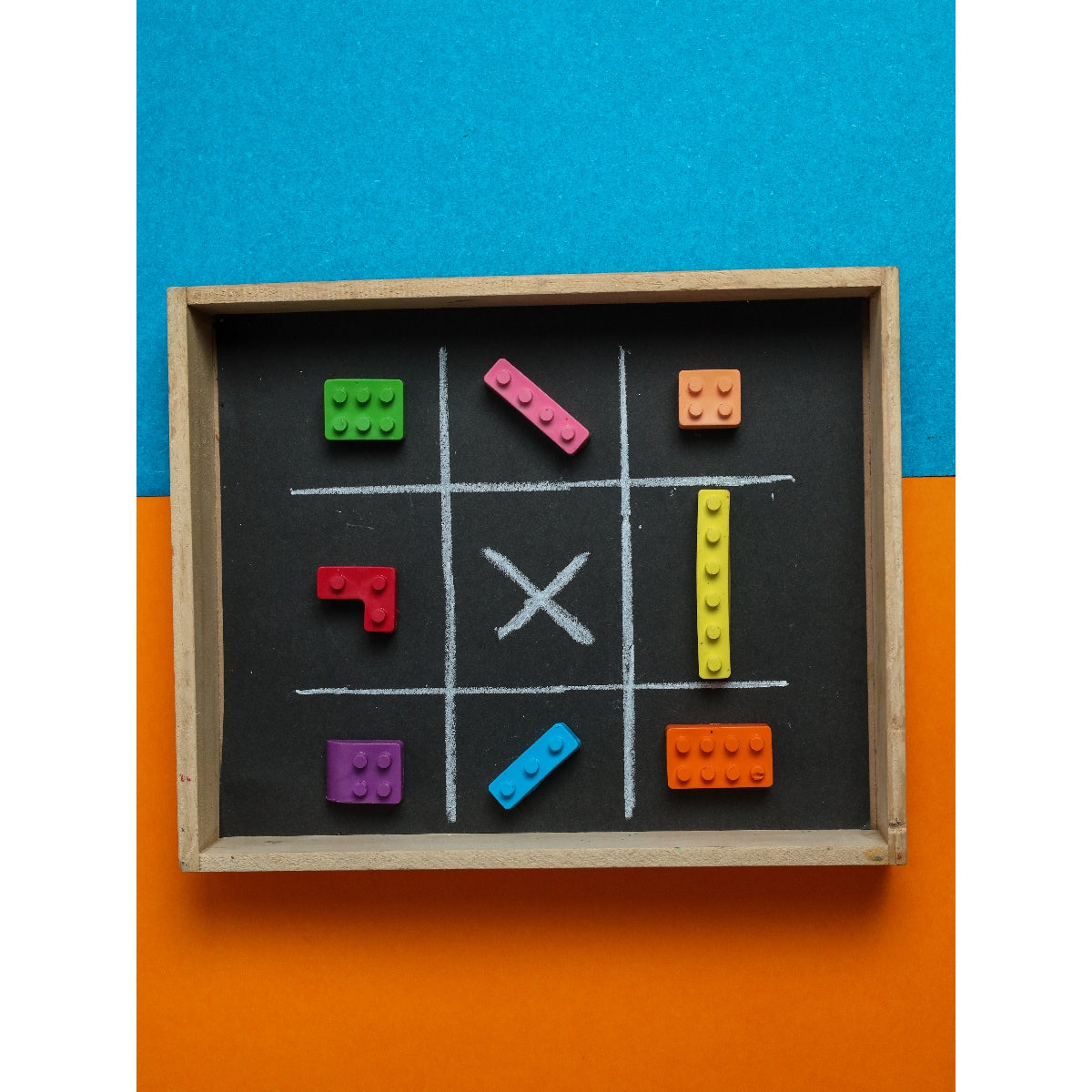 Lego Block Crayons Set Of 8