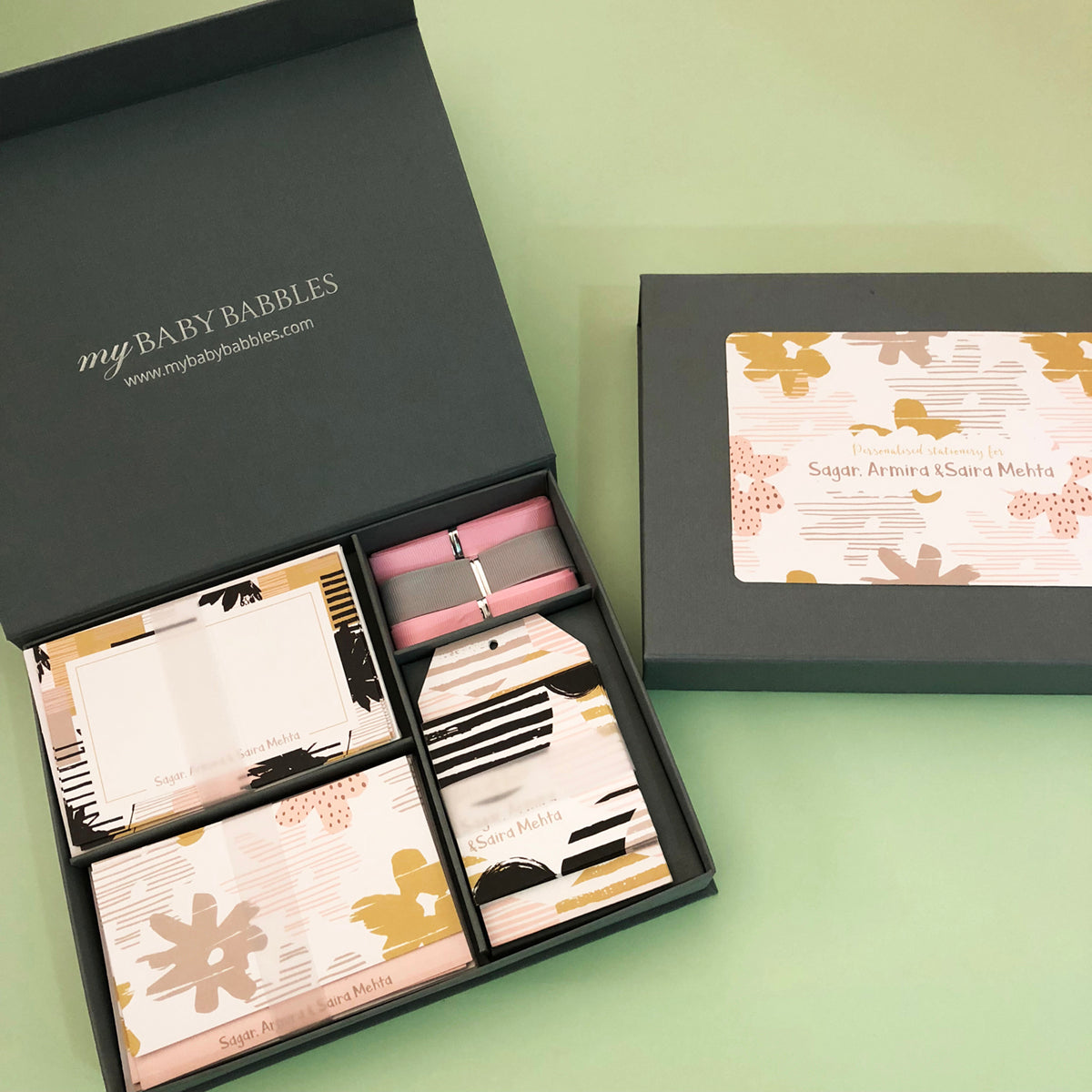 Personalized Stationery Gift Set - Set of 24 or 48