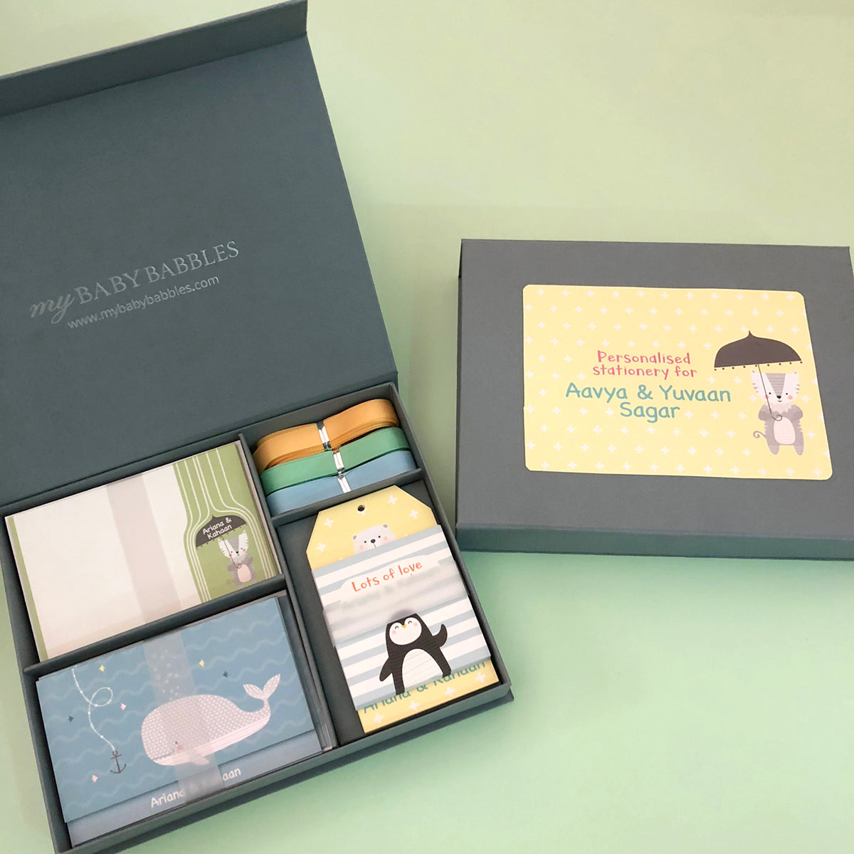 Personalized Stationery Gift Set - Set of 24 or 48
