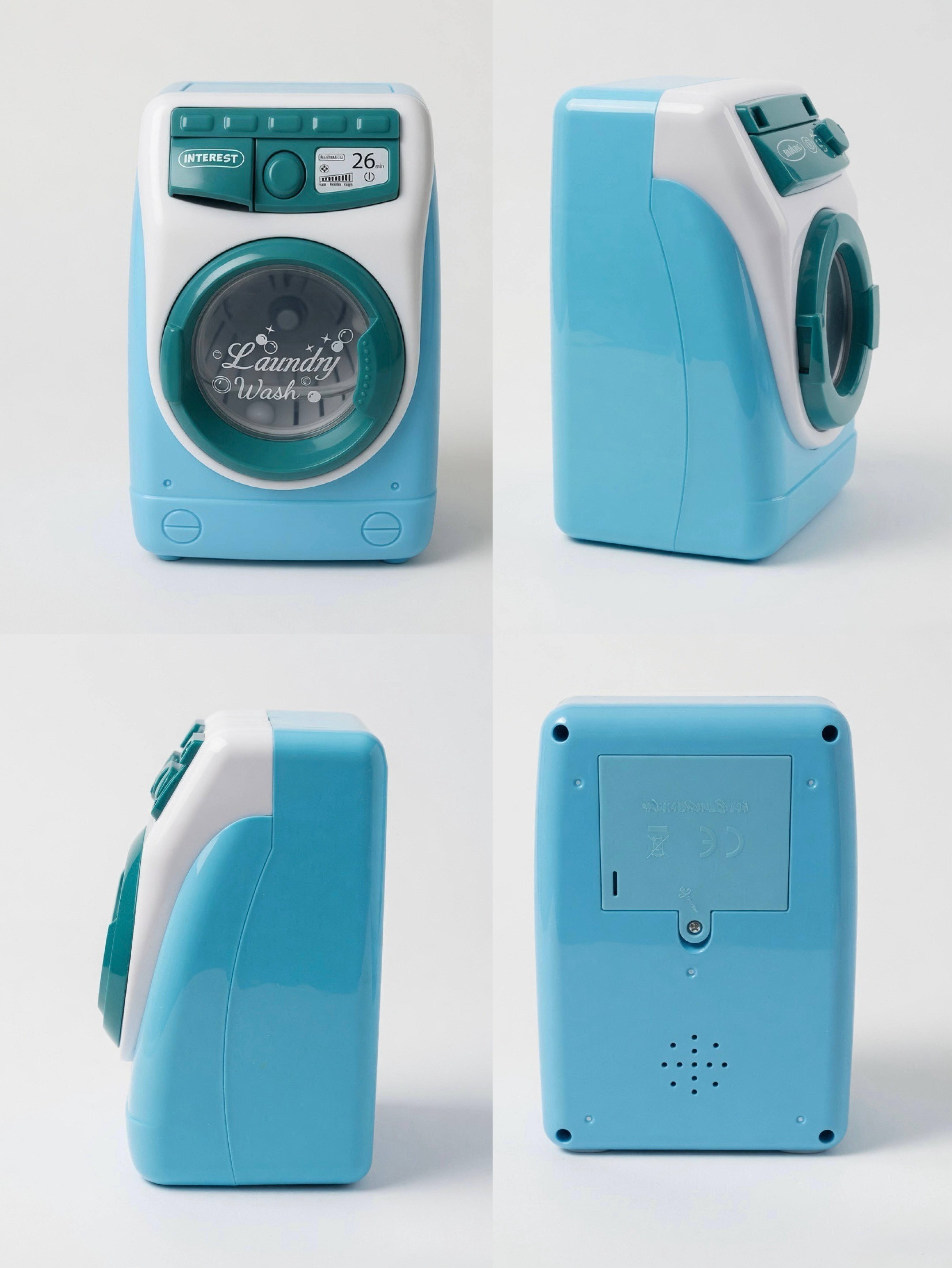 iLearnNGrow Pretend Play Appliance Toy - Choose Your Style - Washing Machine