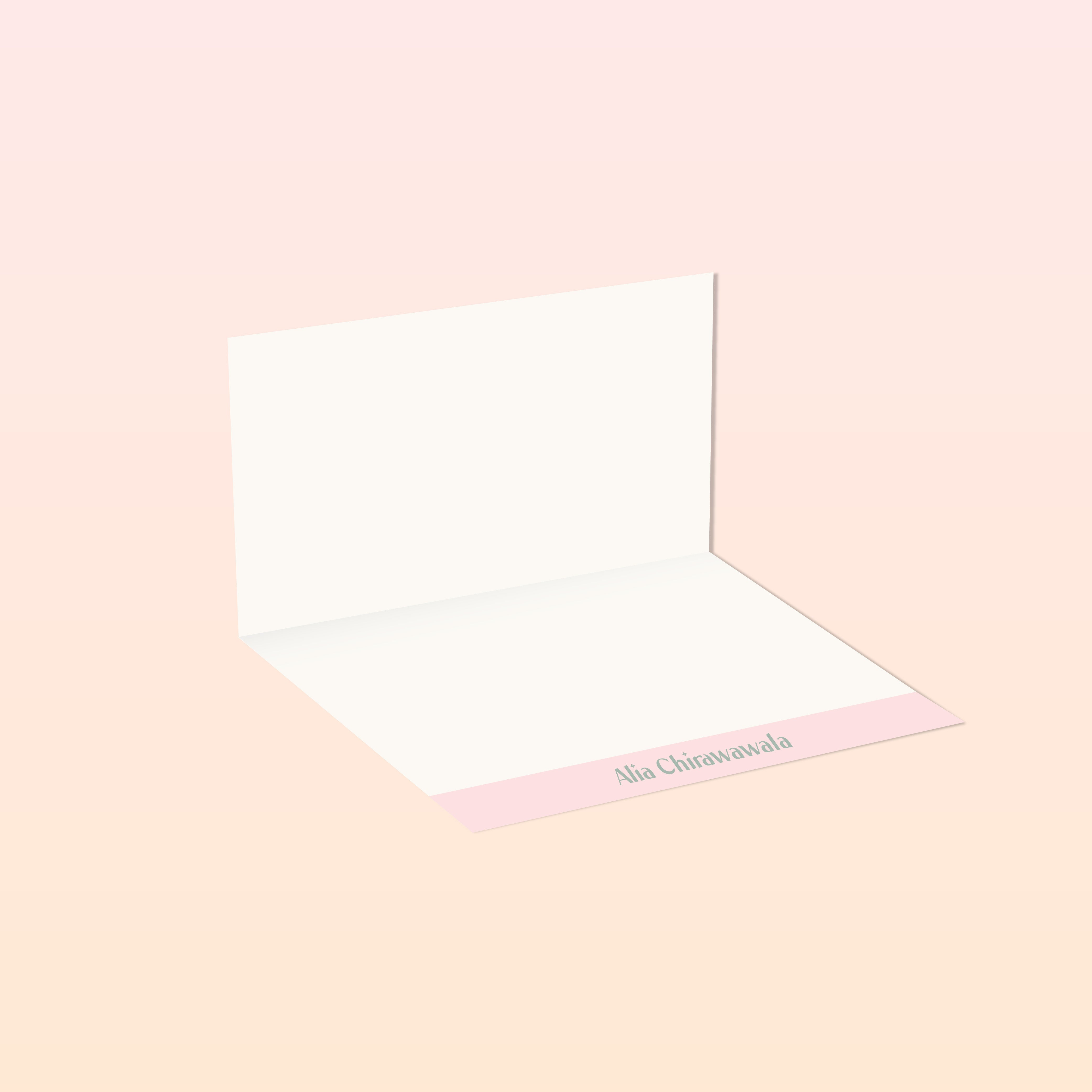 Personalised Stationery Gift Set - Set of 24 or 48 <br> WallPaperScissor x My Baby Babbles Exclusive