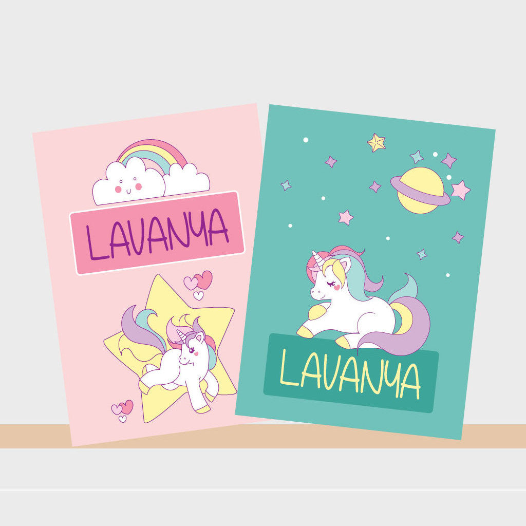 Personalised Notebooks - Set of 2