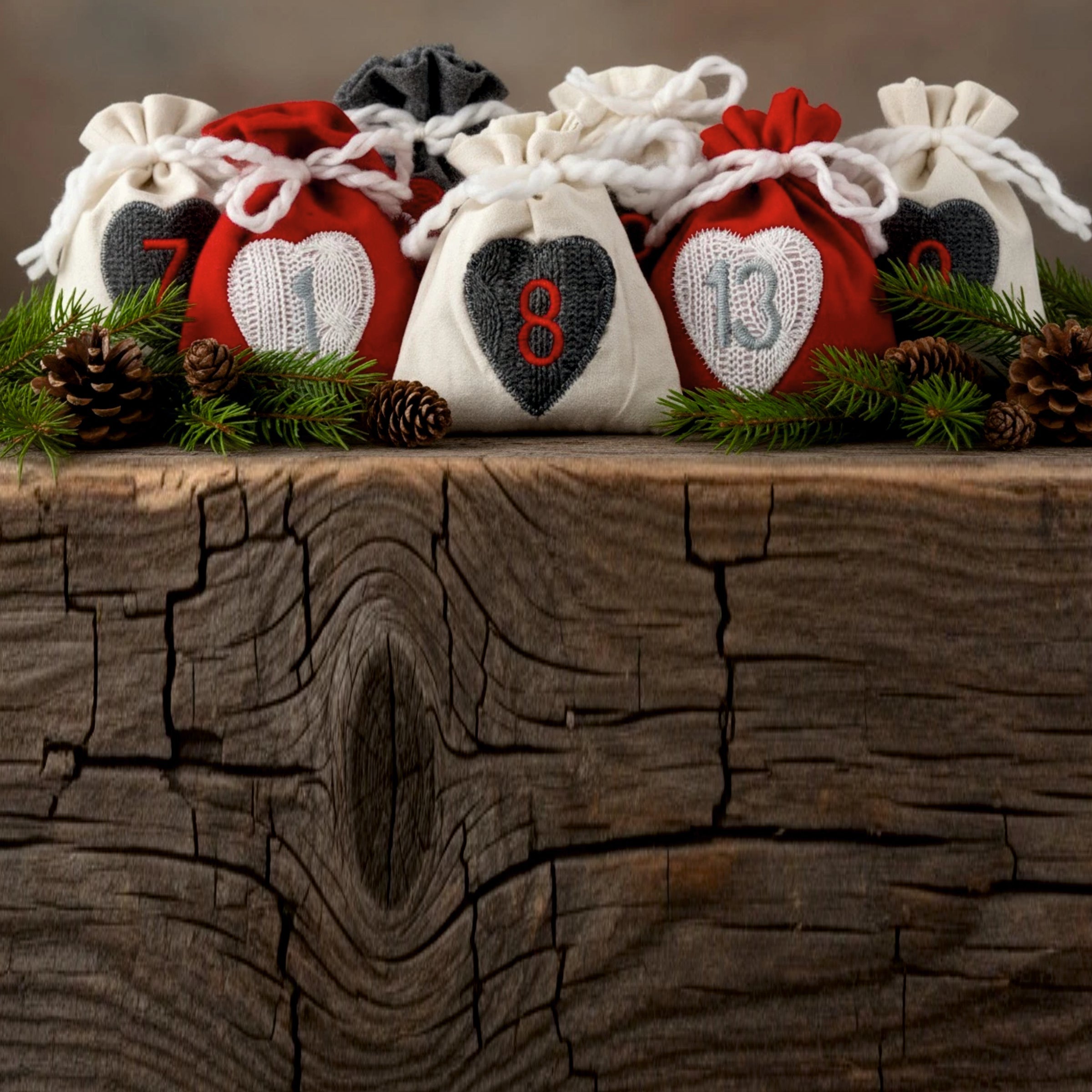 24 Days of Joy Advent Garland