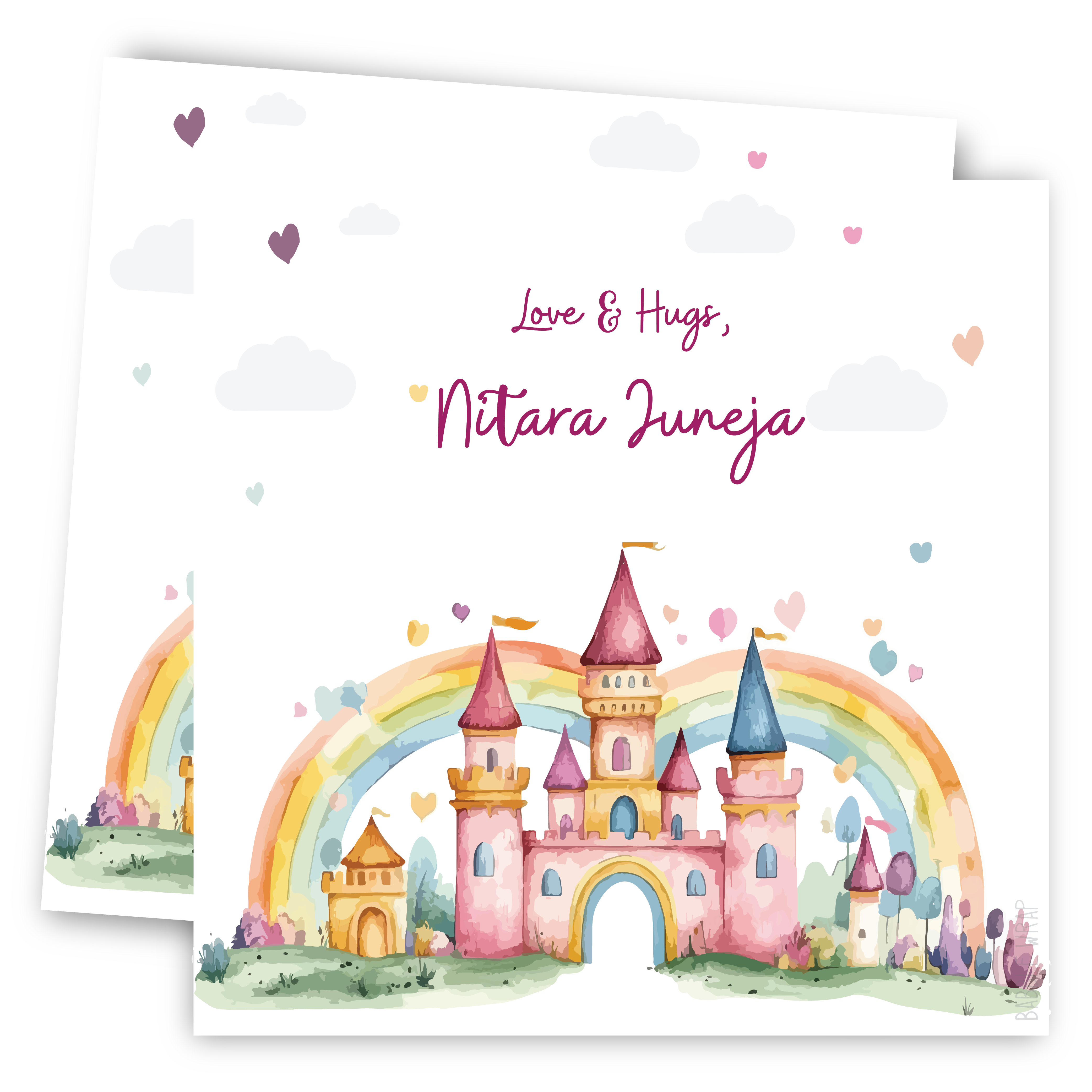 Gift Tag - Majestic Castle (Set of 24)