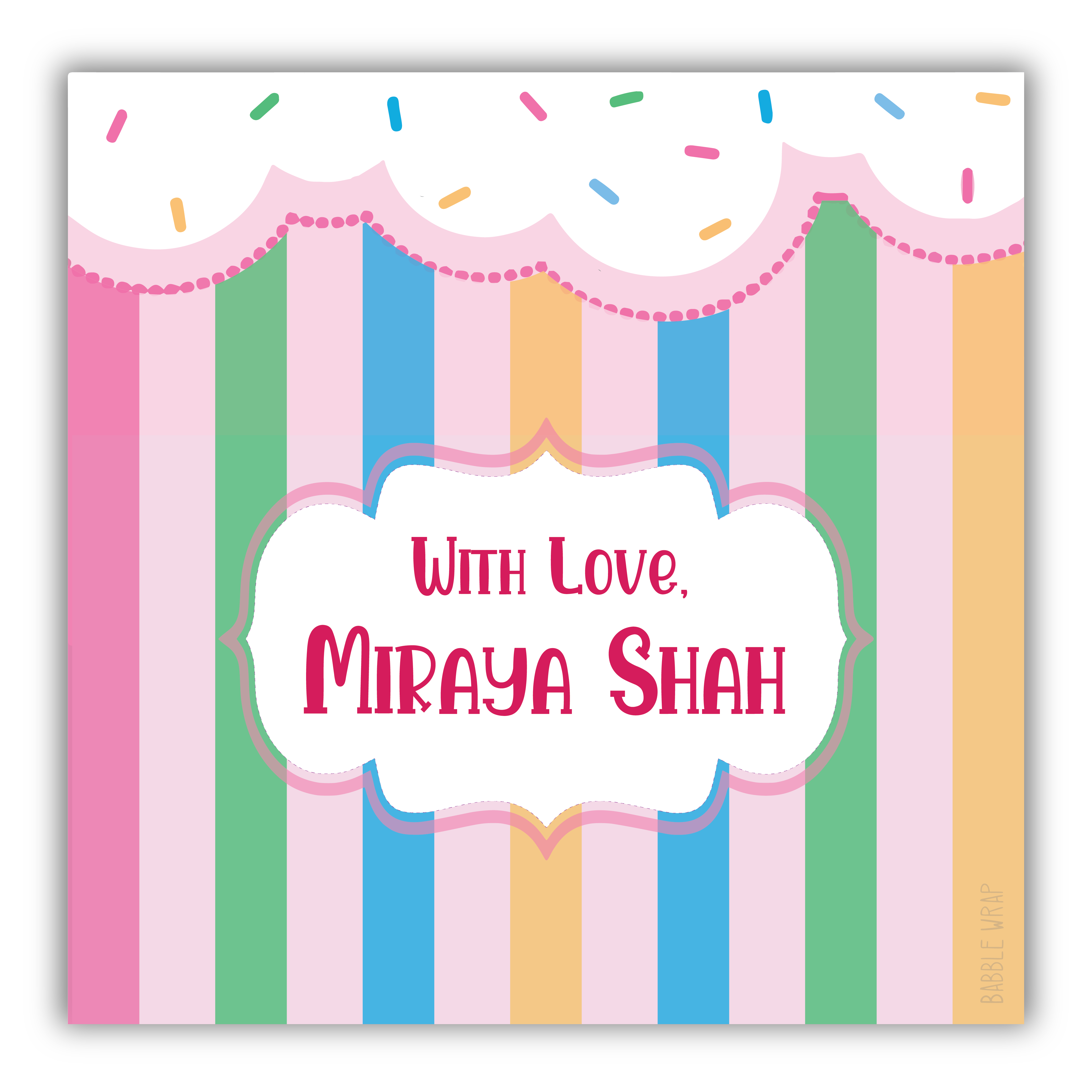 Gift Tag - Colors of Happiness (Set of 24)
