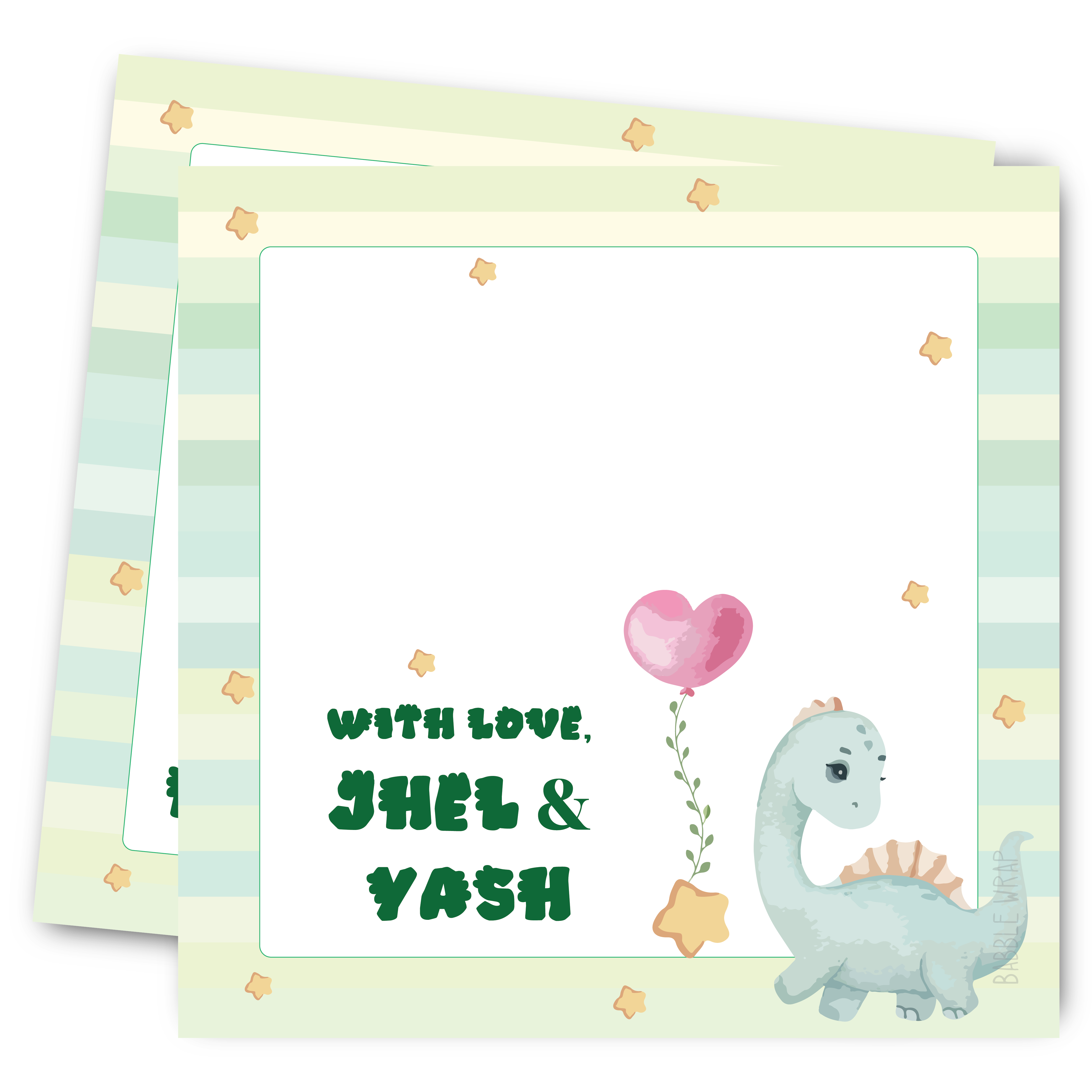 Gift Tag - Dino Dreams (Set of 24)
