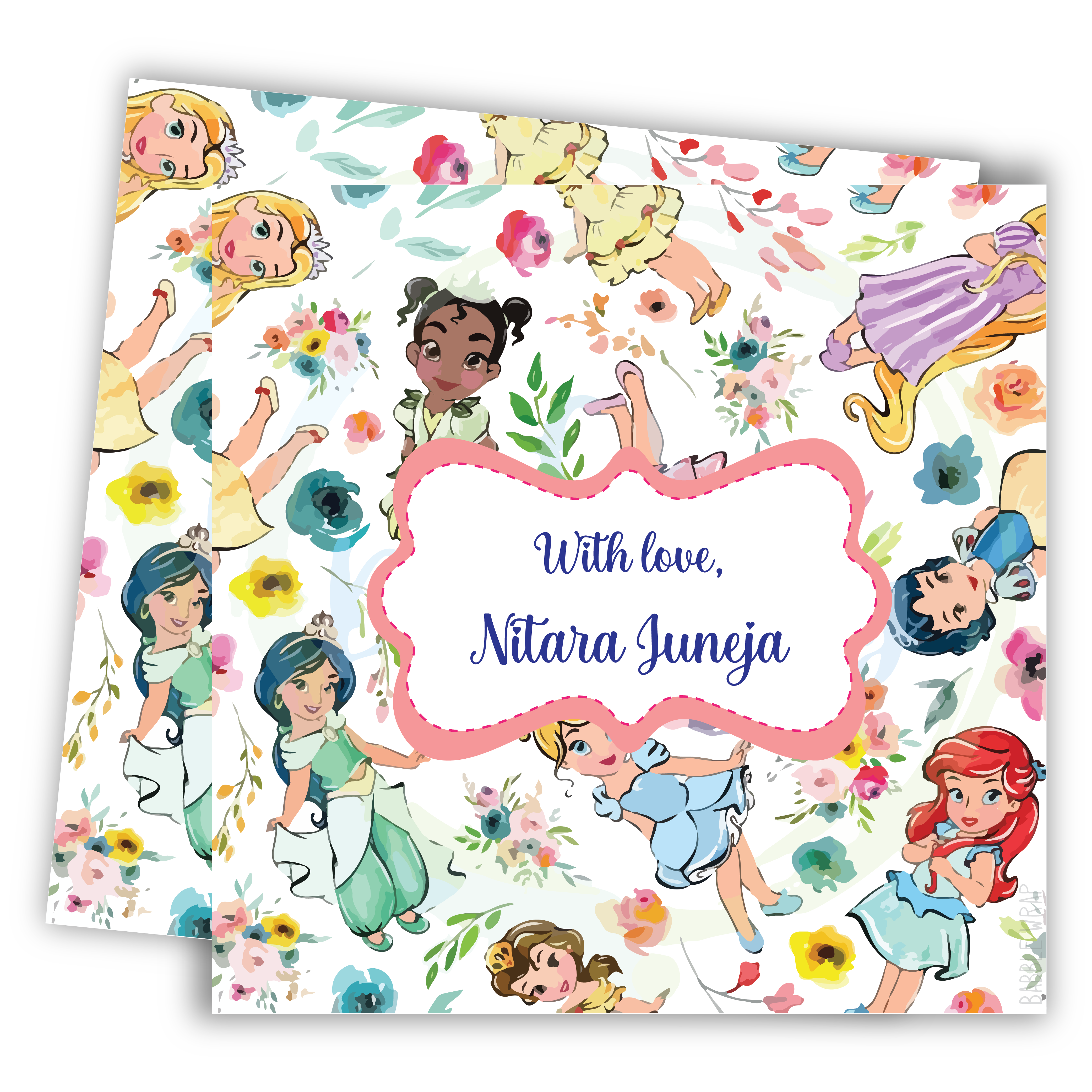 Gift Tag - Dazzling Princess (Set of 24)