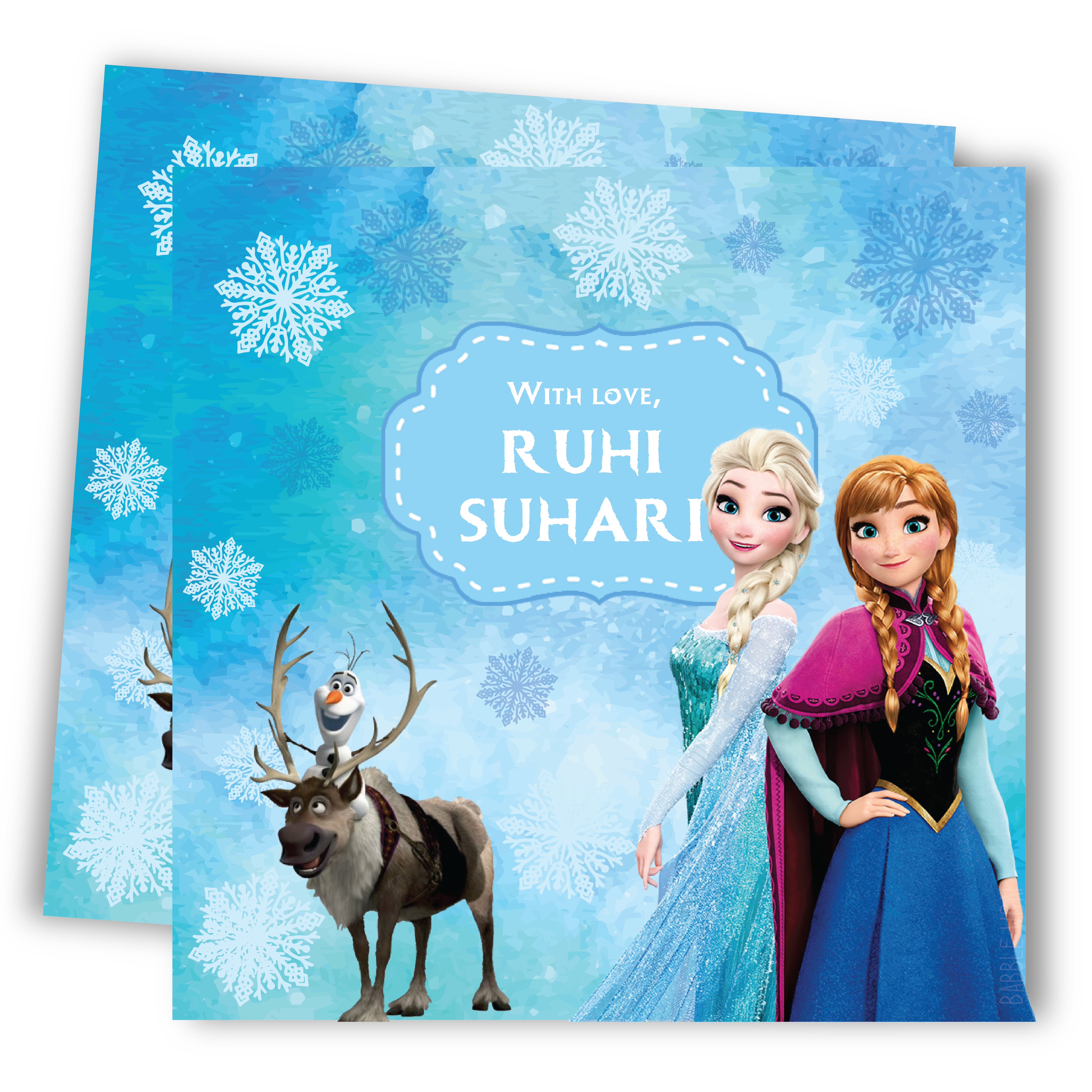 Gift Tag - Frozen Radiance (Set of 24)