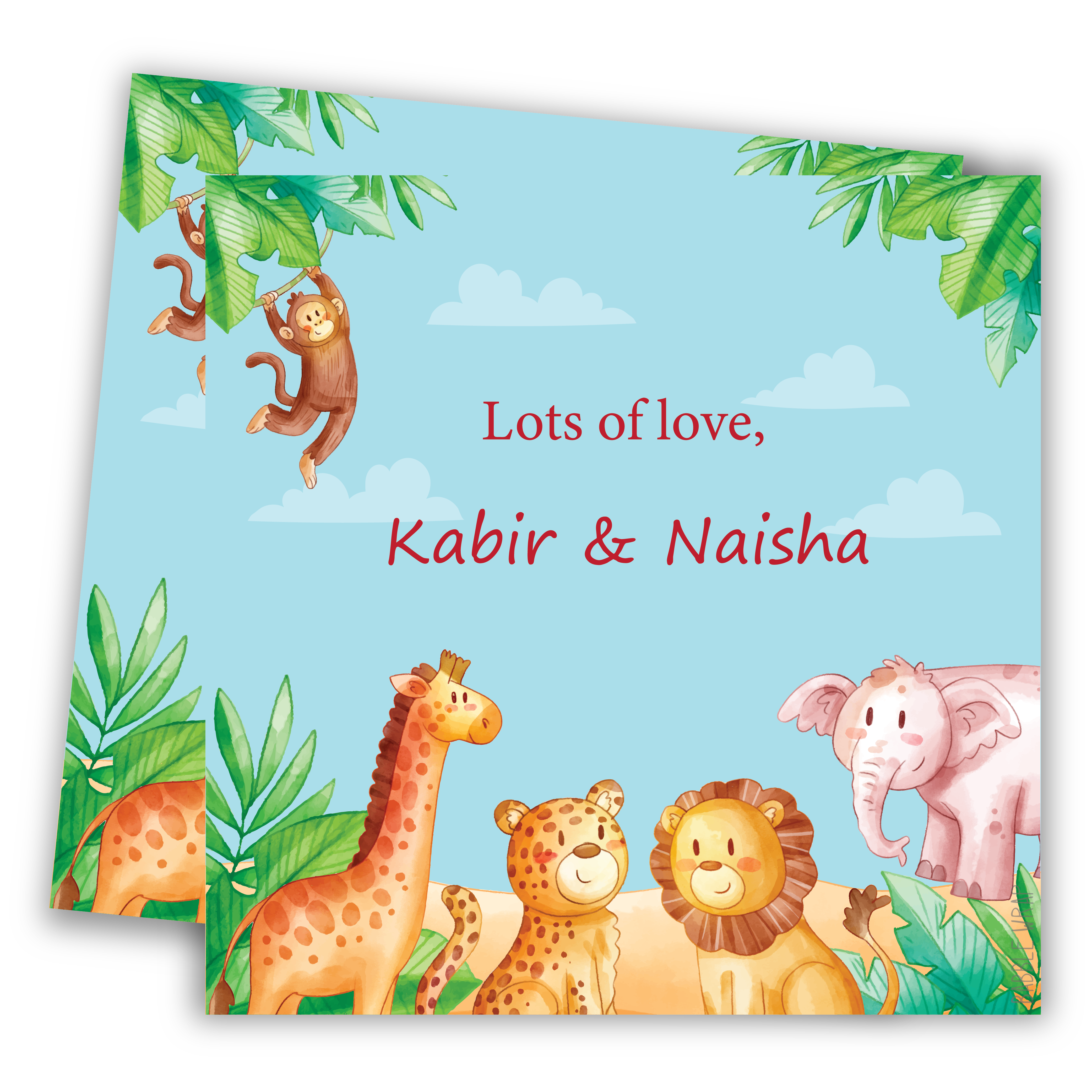 Gift Tag - Jungle Joy (Set of 24)