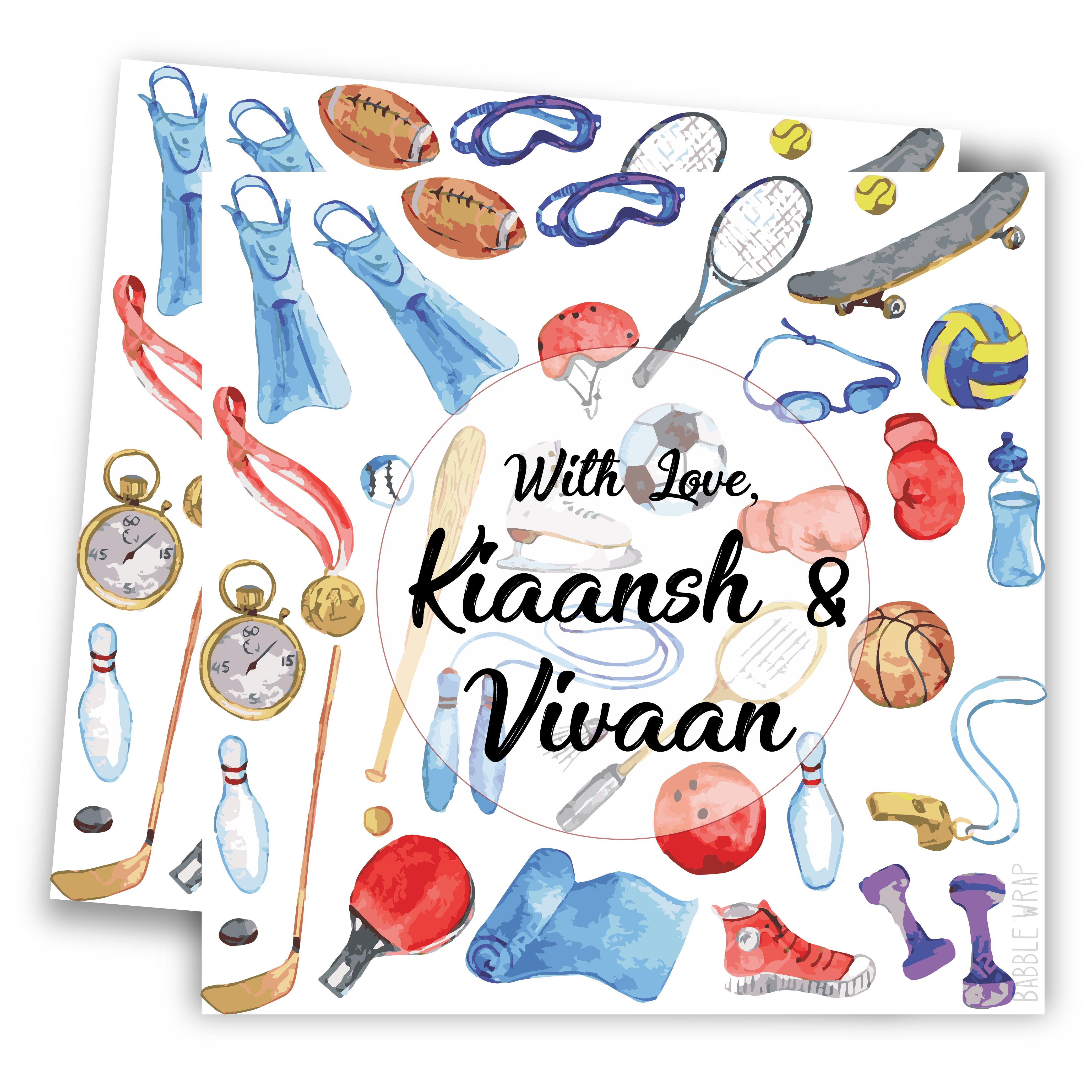 Gift Tag - Score Big (Set of 24)