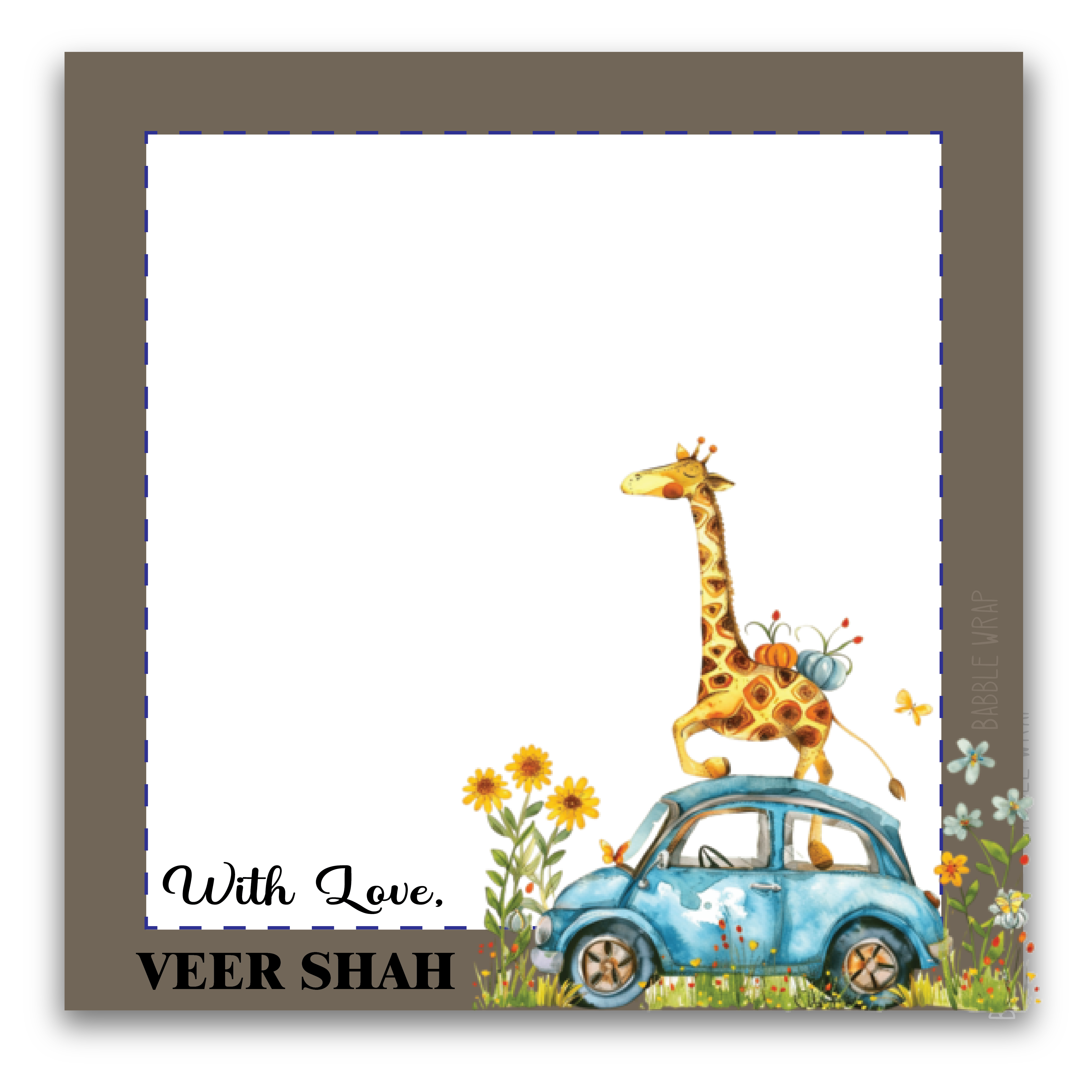 Gift Tag - Giraffe’s Journey (Set of 24)