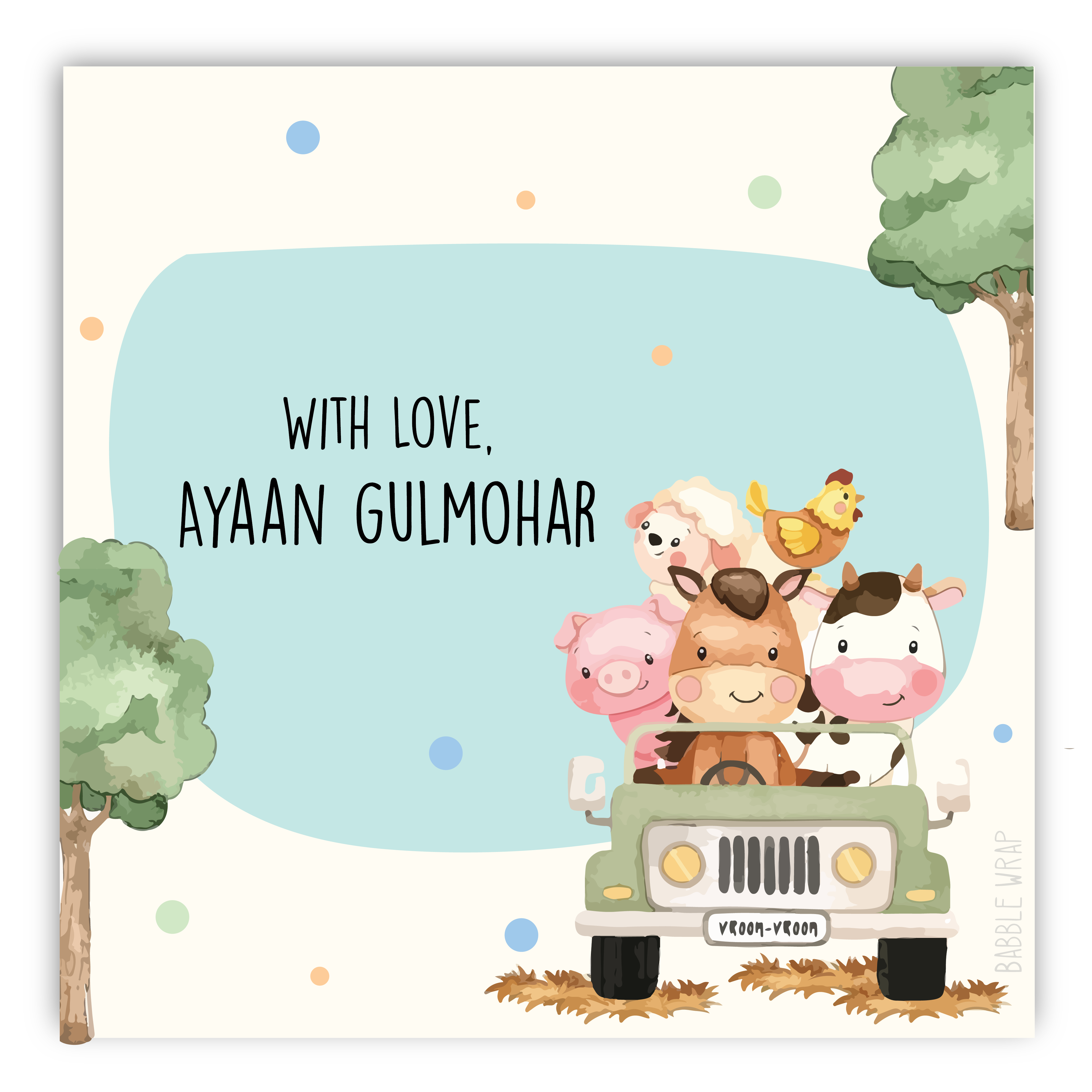 Gift Tag - Animal Adventure (Set of 24)