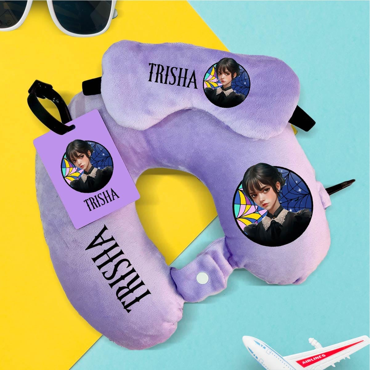 Neck Pillow Set - Wednesday