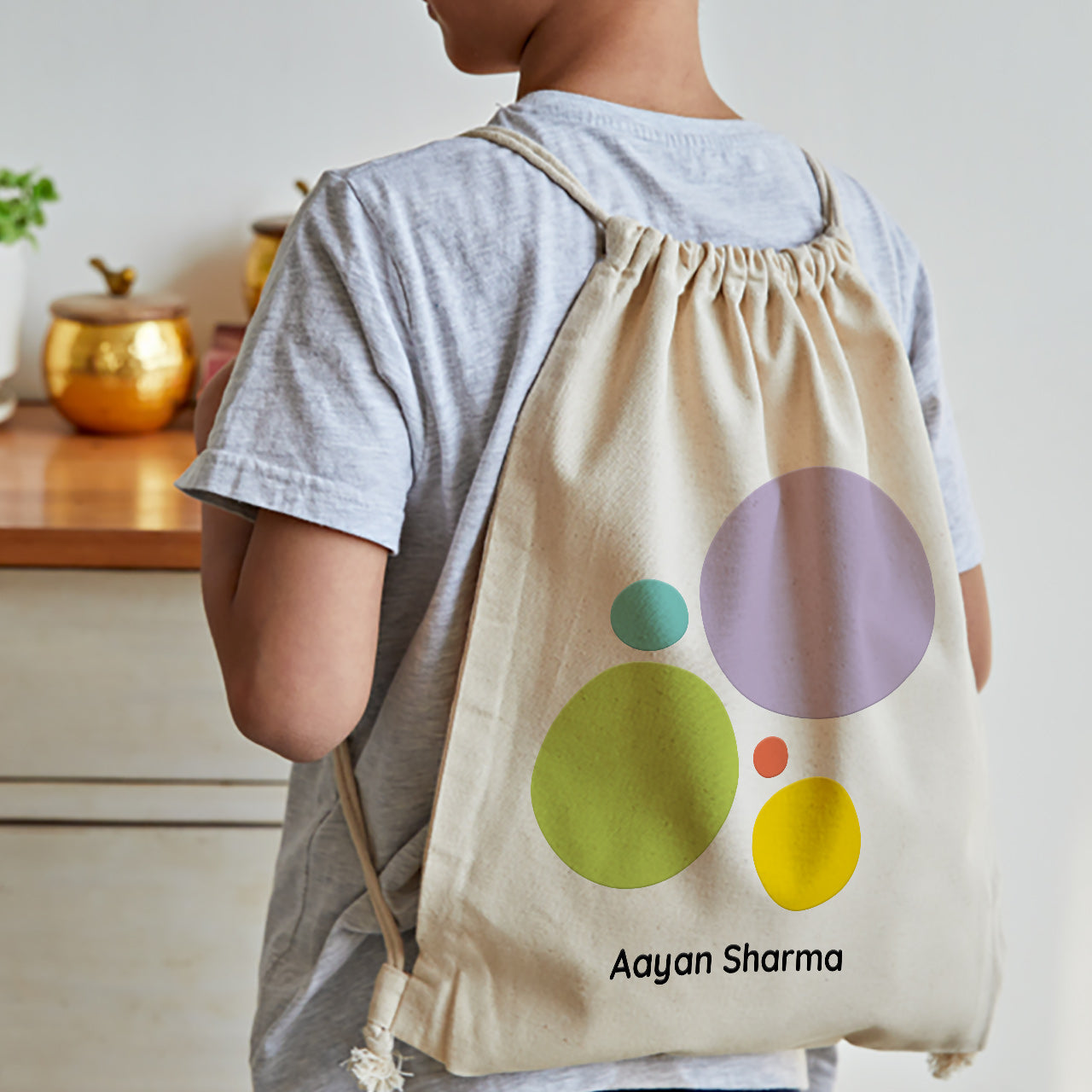 Personalised Drawstring Bag