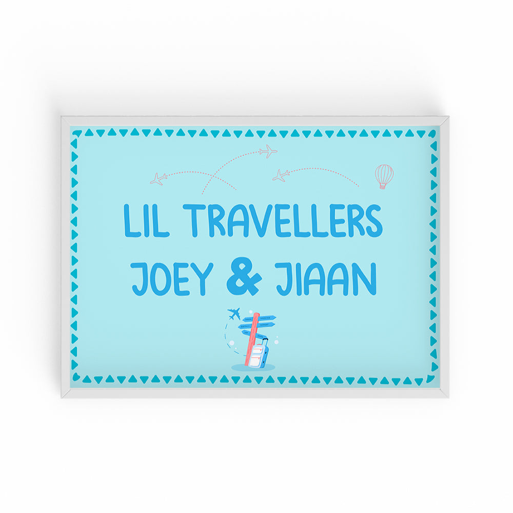 Doodle's Wall Art - Lil Travellers (Set Of 6)
