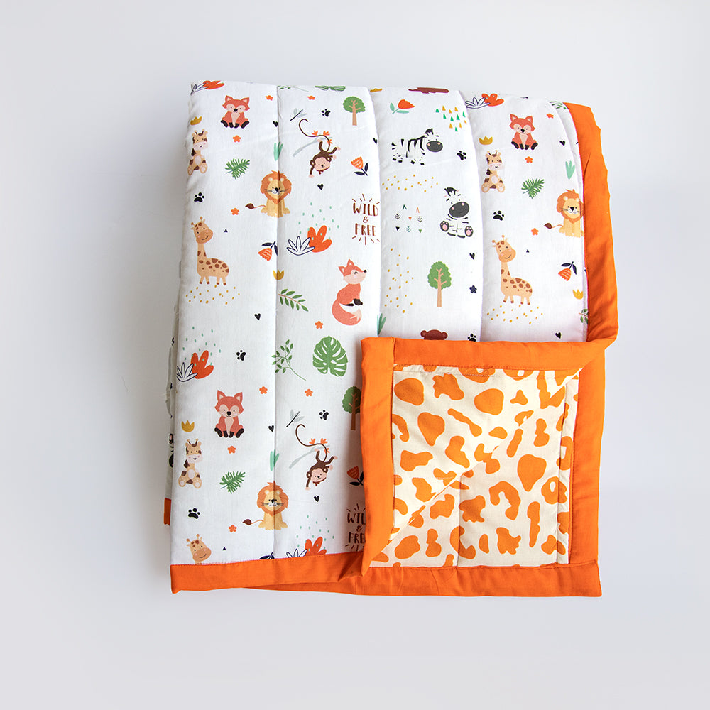 Baby Animals- Organic Cot Bedding Gift Set