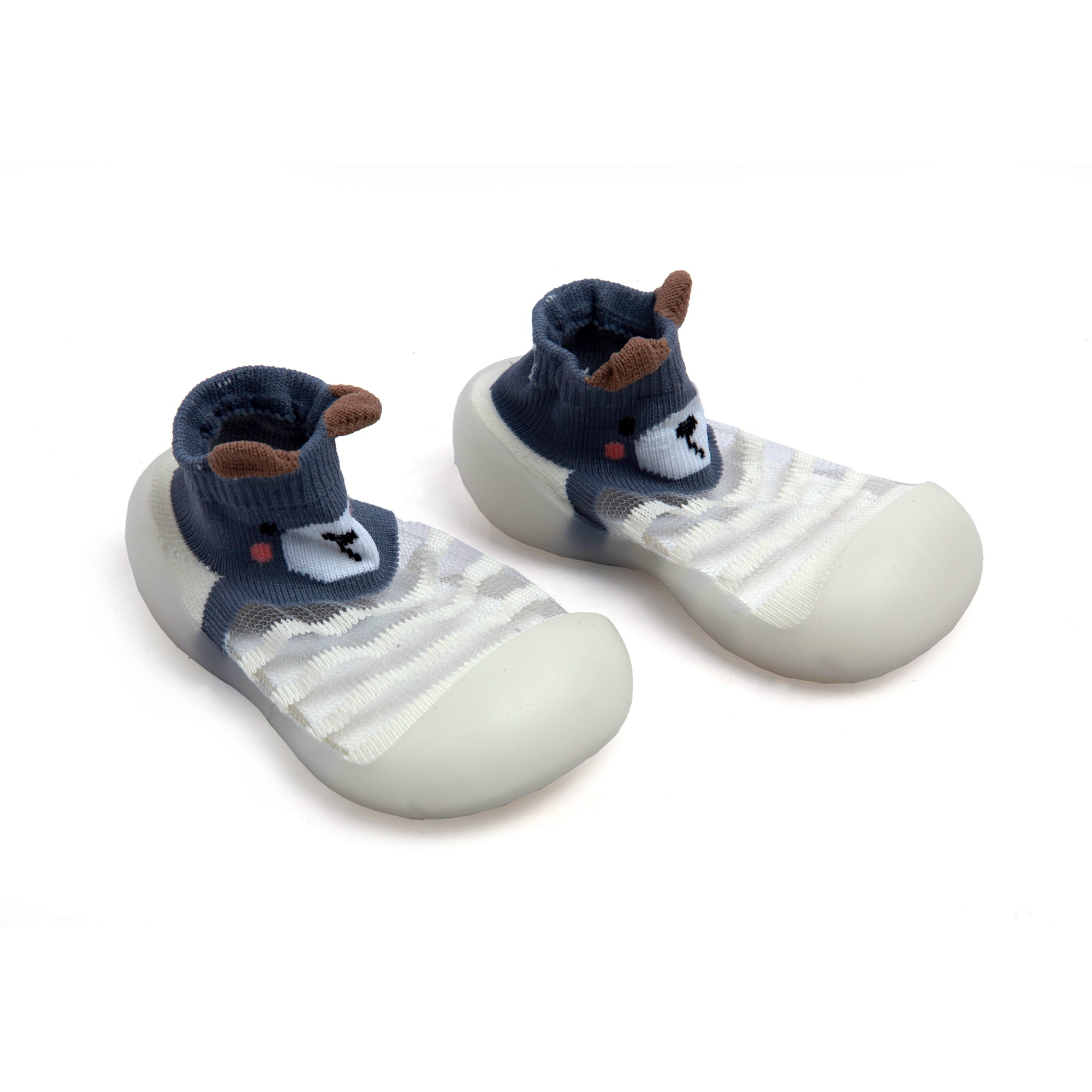 Baby Moo World At My Feet White Slip-On Shoes