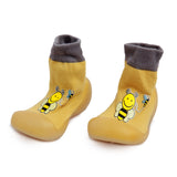 Bee Sweet Star Yellow Slip-On Shoes