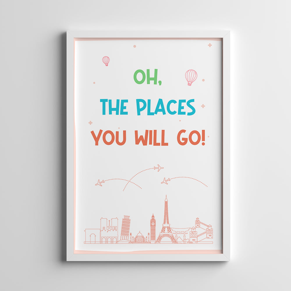 Doodle's Wall Art - Lil Travellers (Set Of 6)